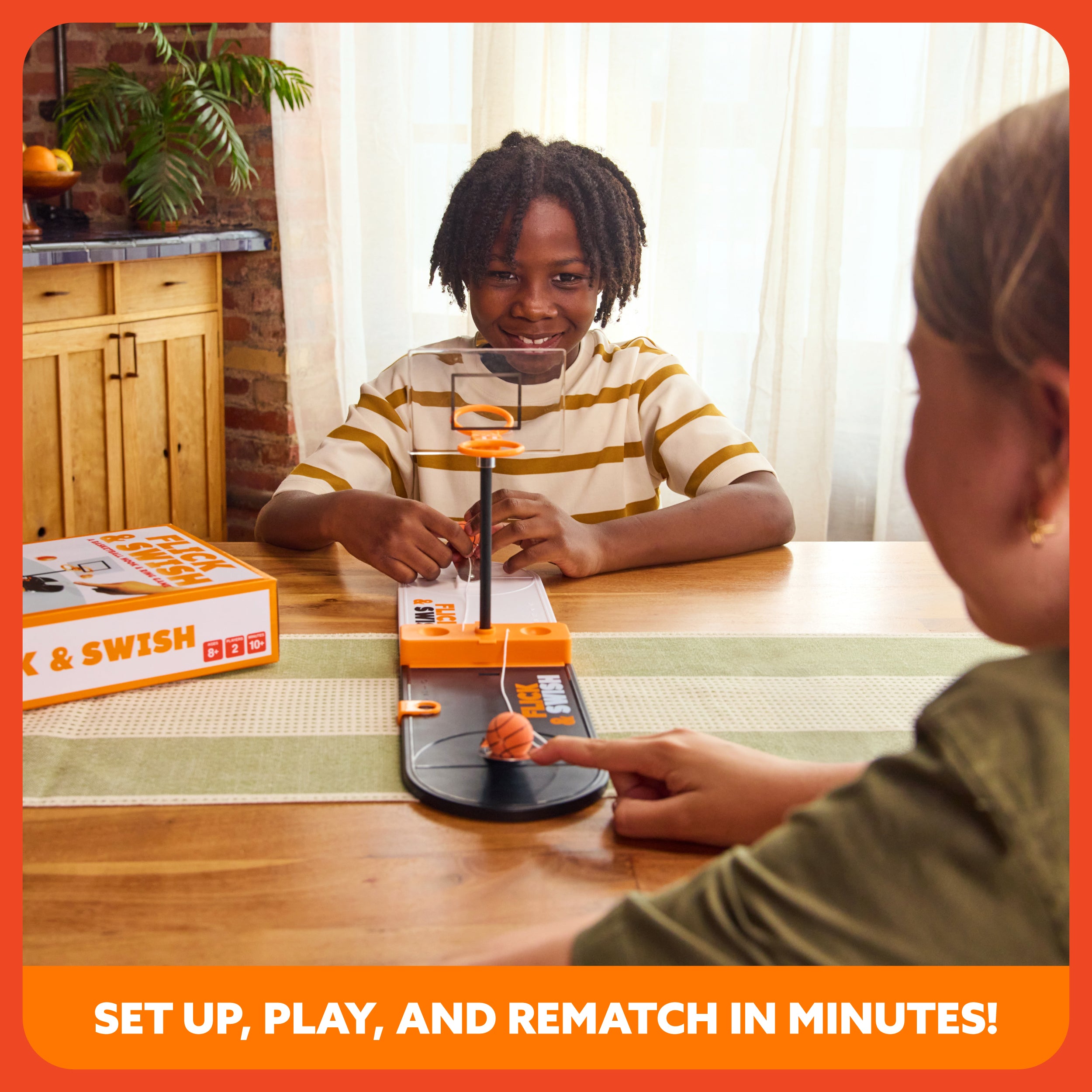 Flick & Swish Basketball Game – A Mini Hoops Showdown for All Ages