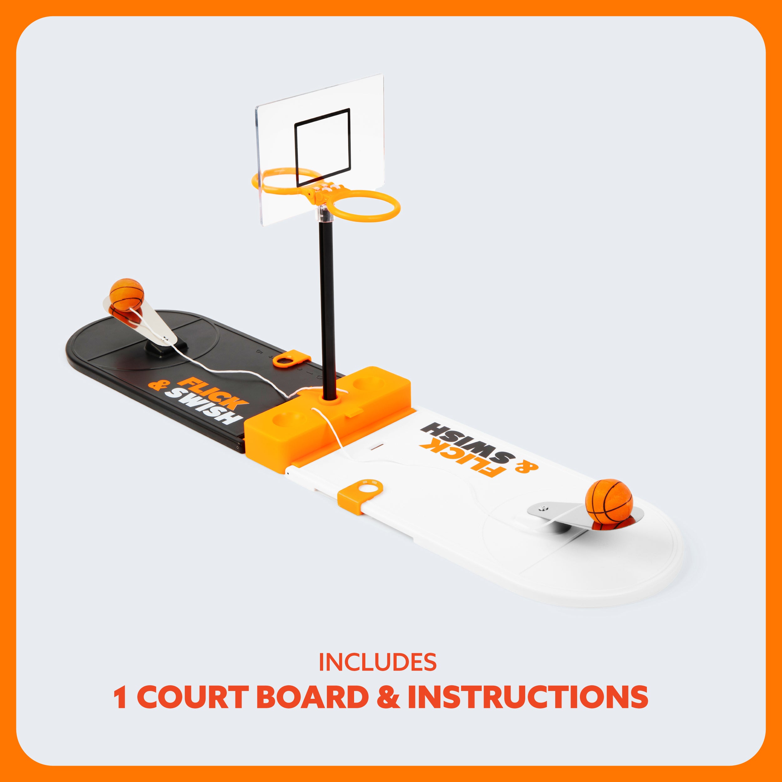 Flick & Swish Basketball Game – A Mini Hoops Showdown for All Ages