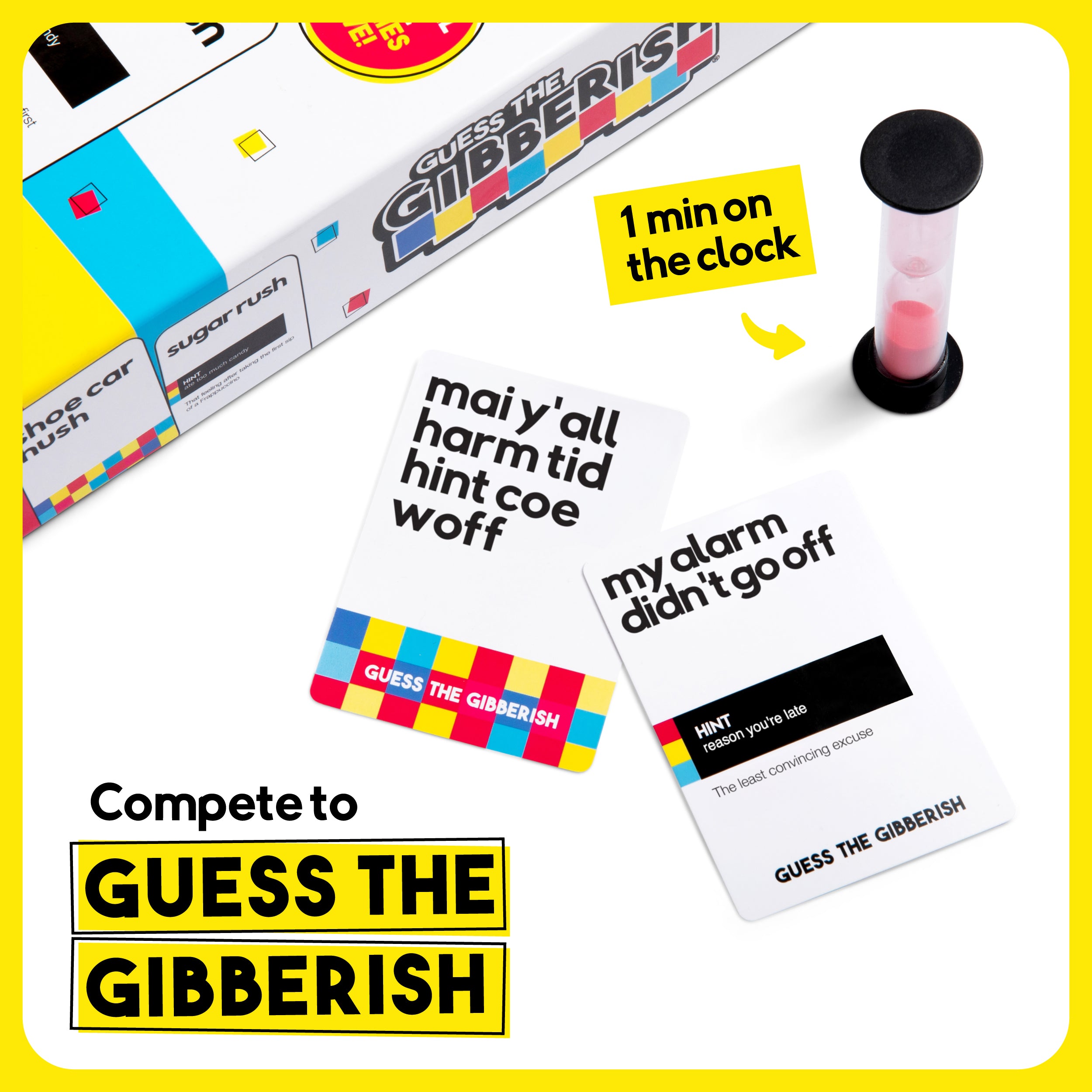 Guess The Gibberish Family Game