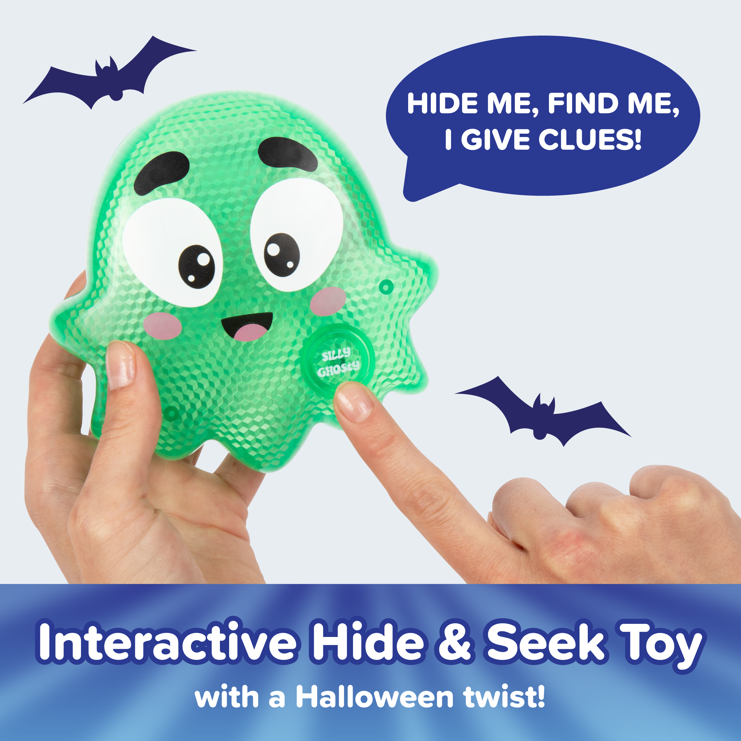 Hide & Seek Ghost - Silly Poopy & Friends™ Interactive Toy for Kids 3+