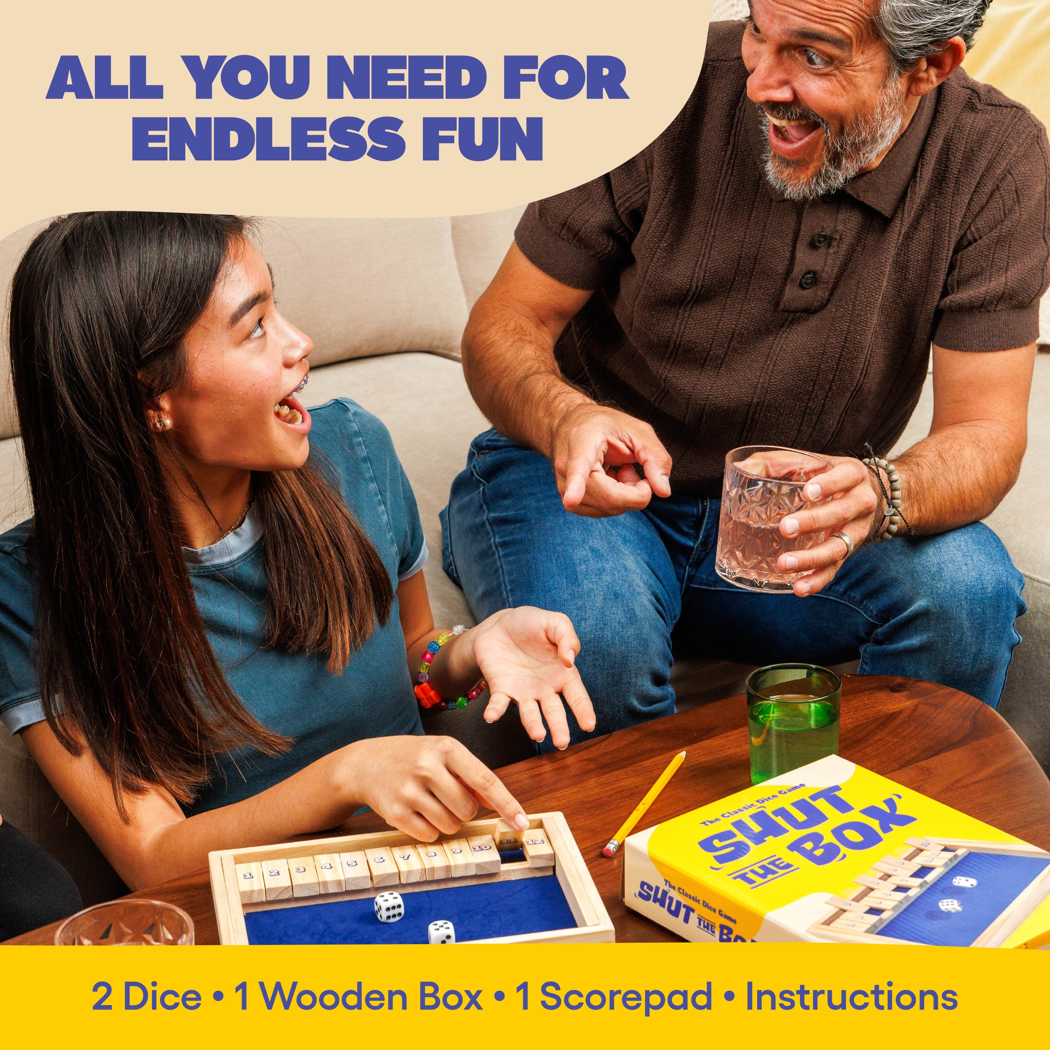 Shut The Box by Relatable, The Classic Choice for Tabletop Games