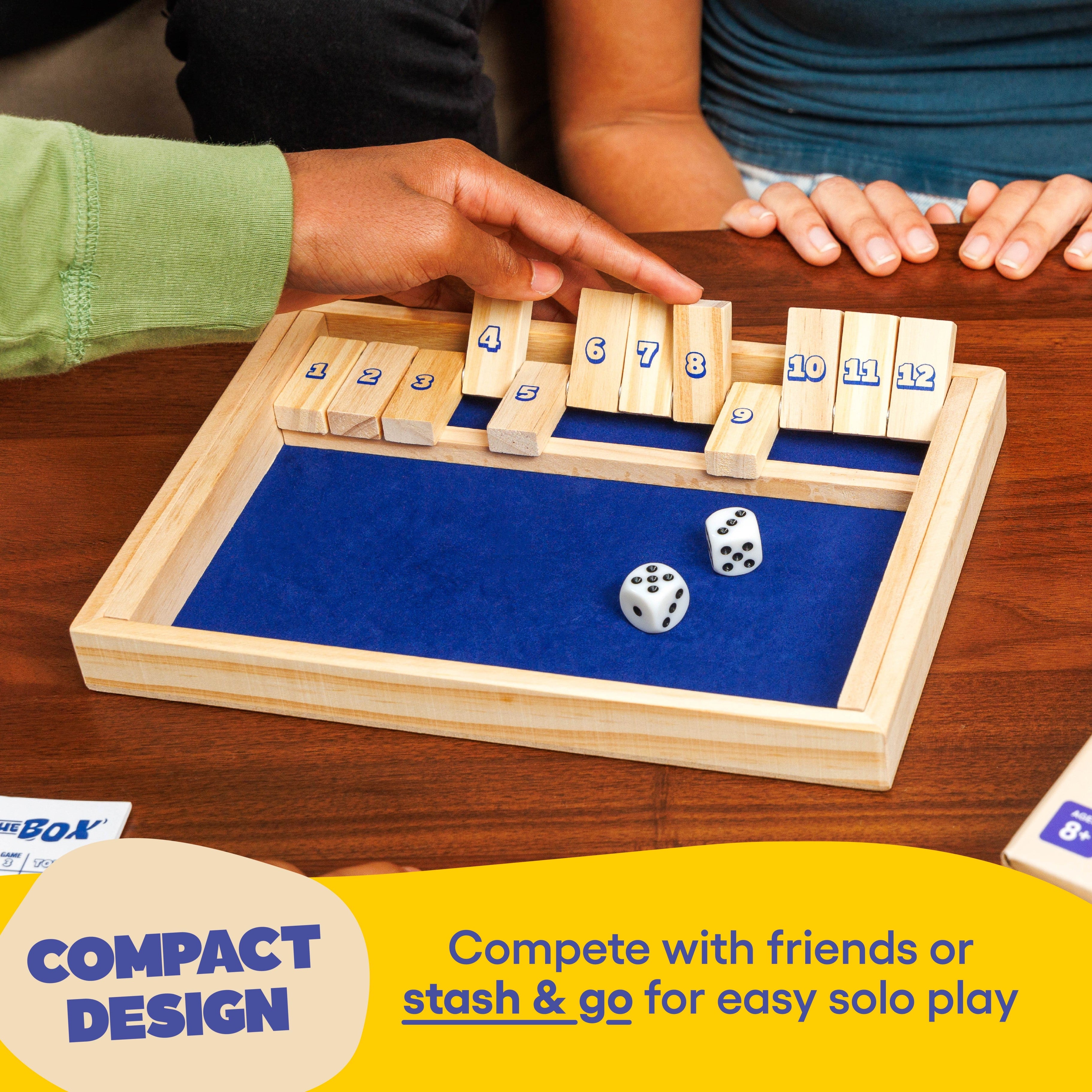 Shut The Box by Relatable, The Classic Choice for Tabletop Games