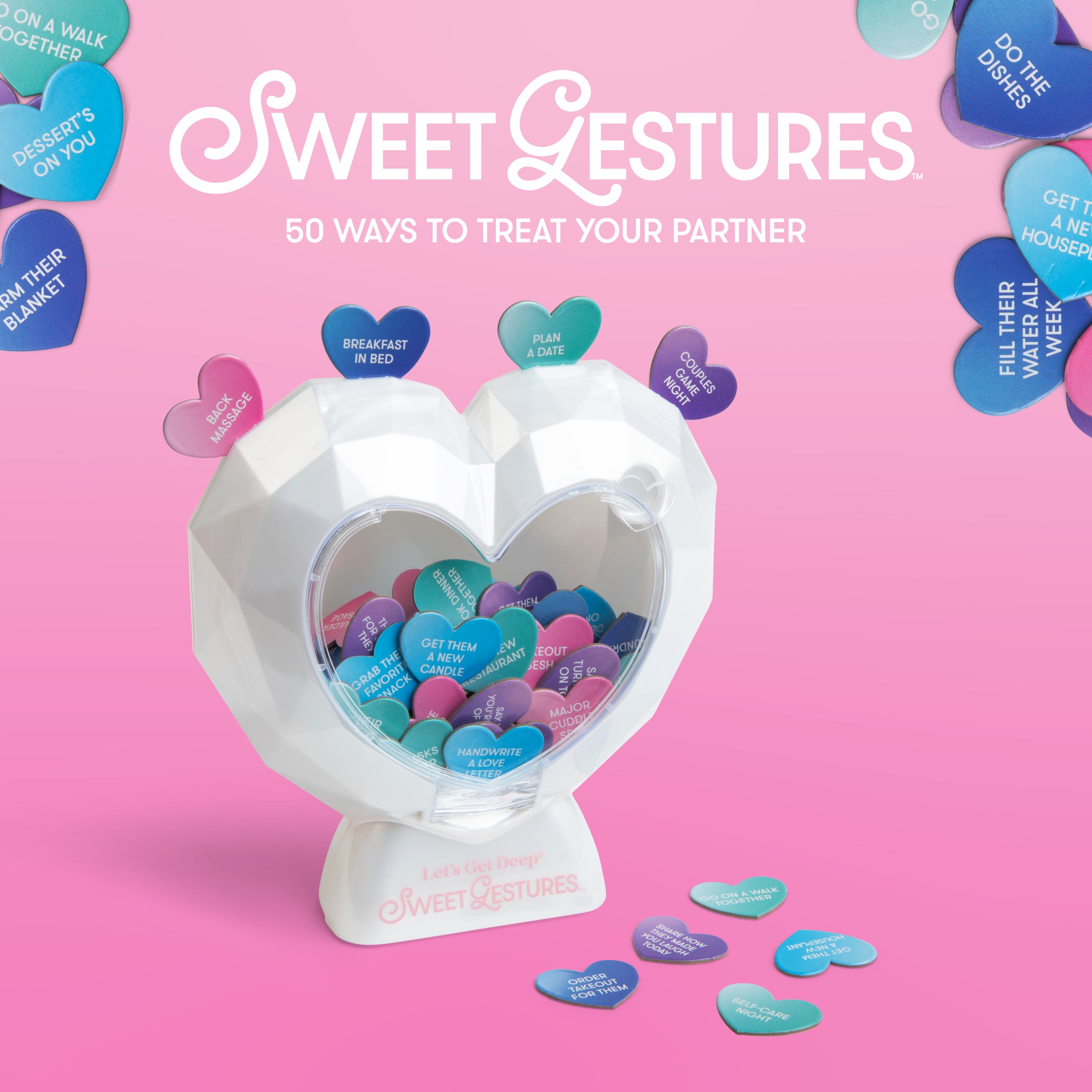 Sweet Gestures | A Romantic Couples Gift With 50 Ways to Treat Your Partner With Love and Care