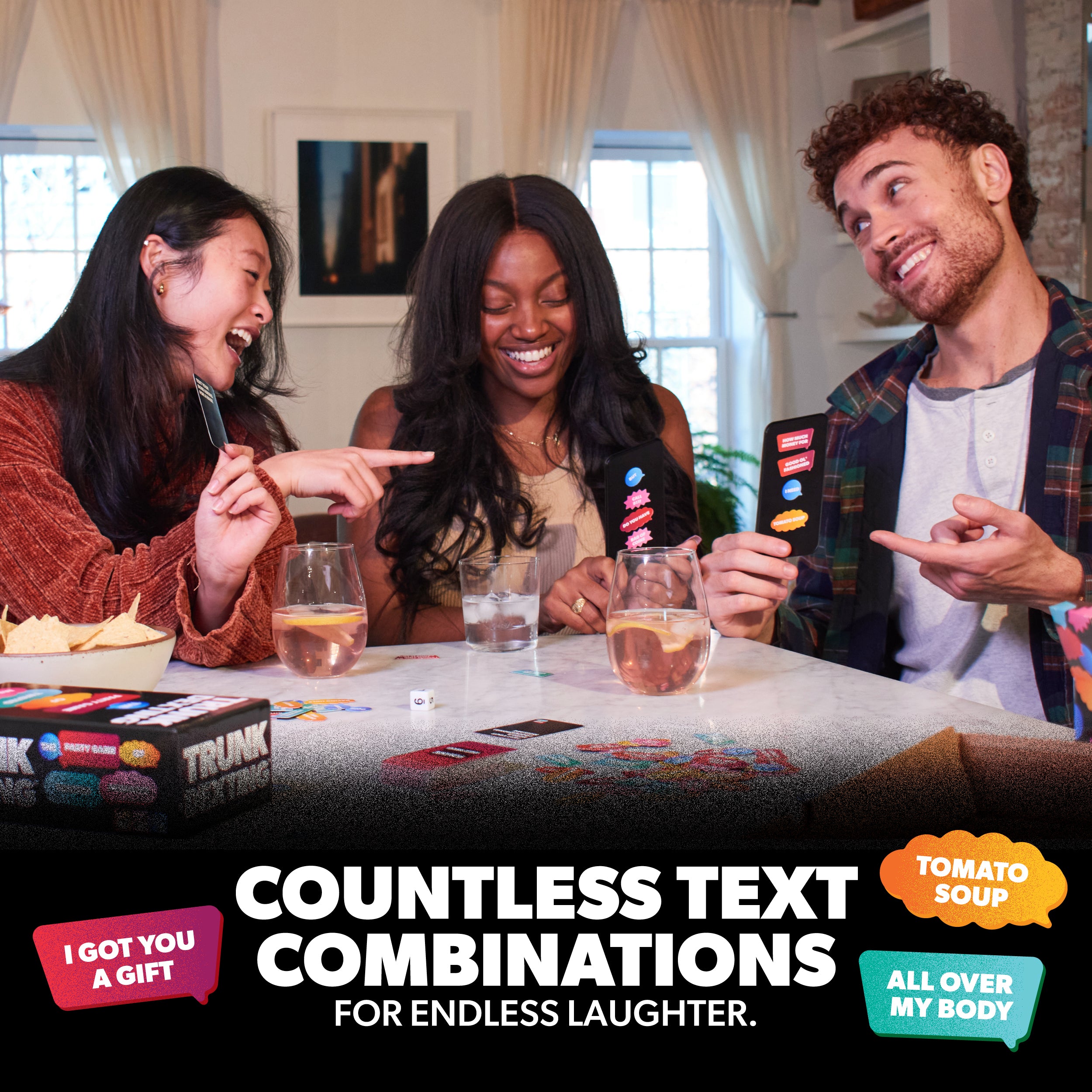 Trunk Dexting — The Card Game of Twisted Texts from the Creators of New Phone, Who Dis?