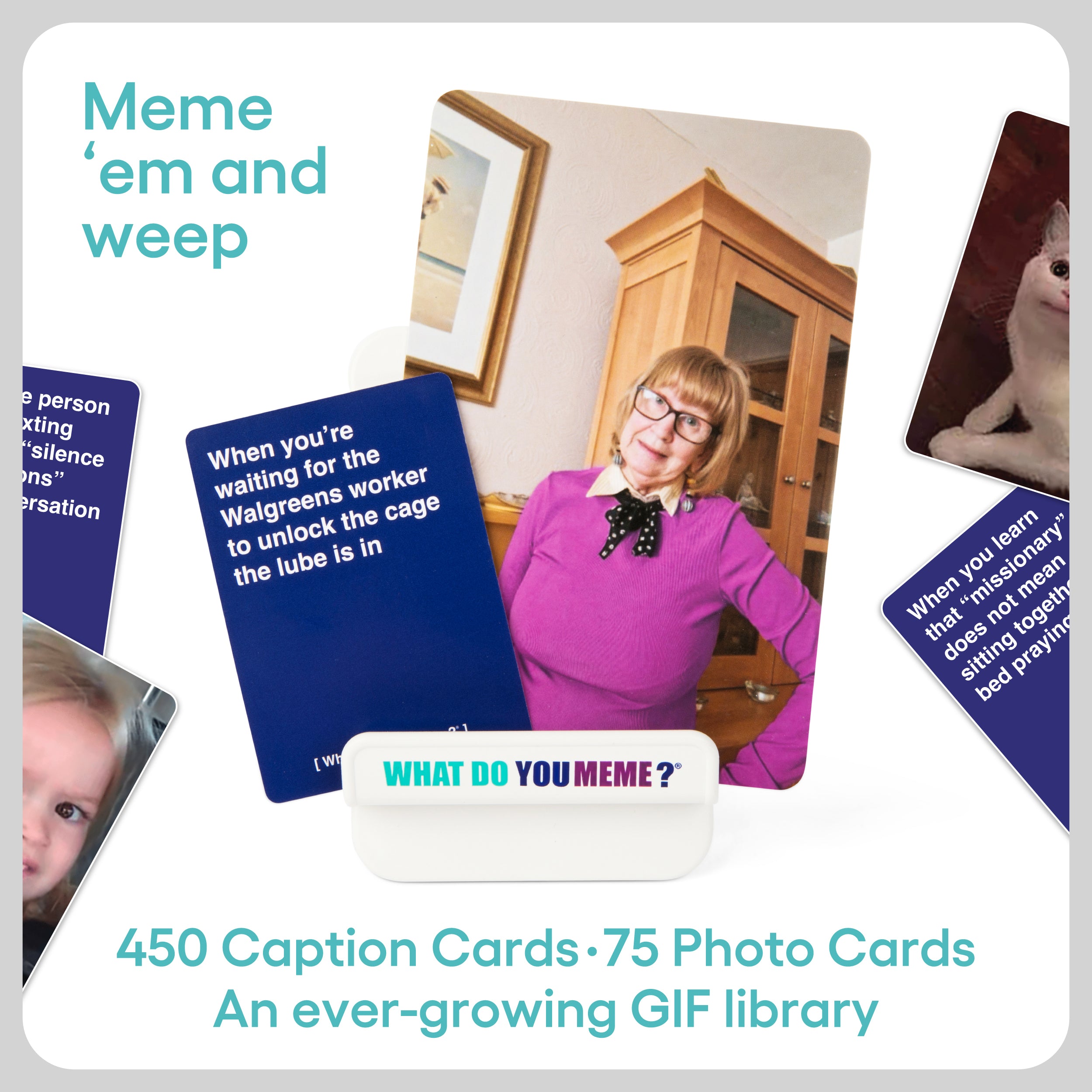 What Do You Meme?® Gif Edition, The Essential Adult Party Game for Meme Lovers Now with Refreshed Content