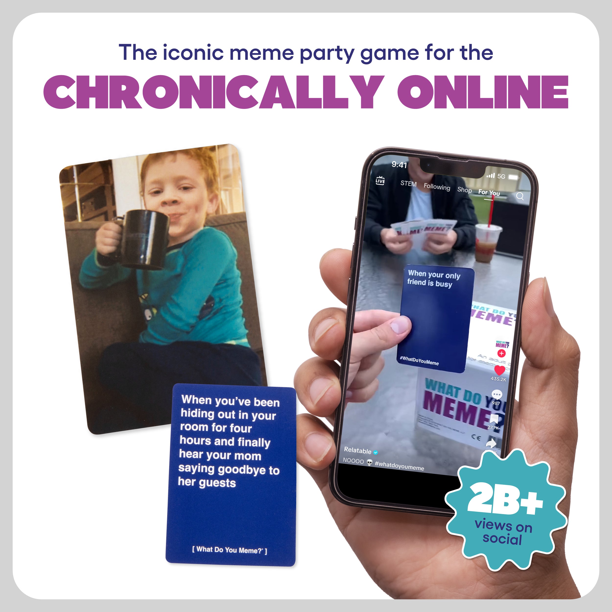What Do You Meme?® Gif Edition, The Essential Adult Party Game for Meme Lovers Now with Refreshed Content