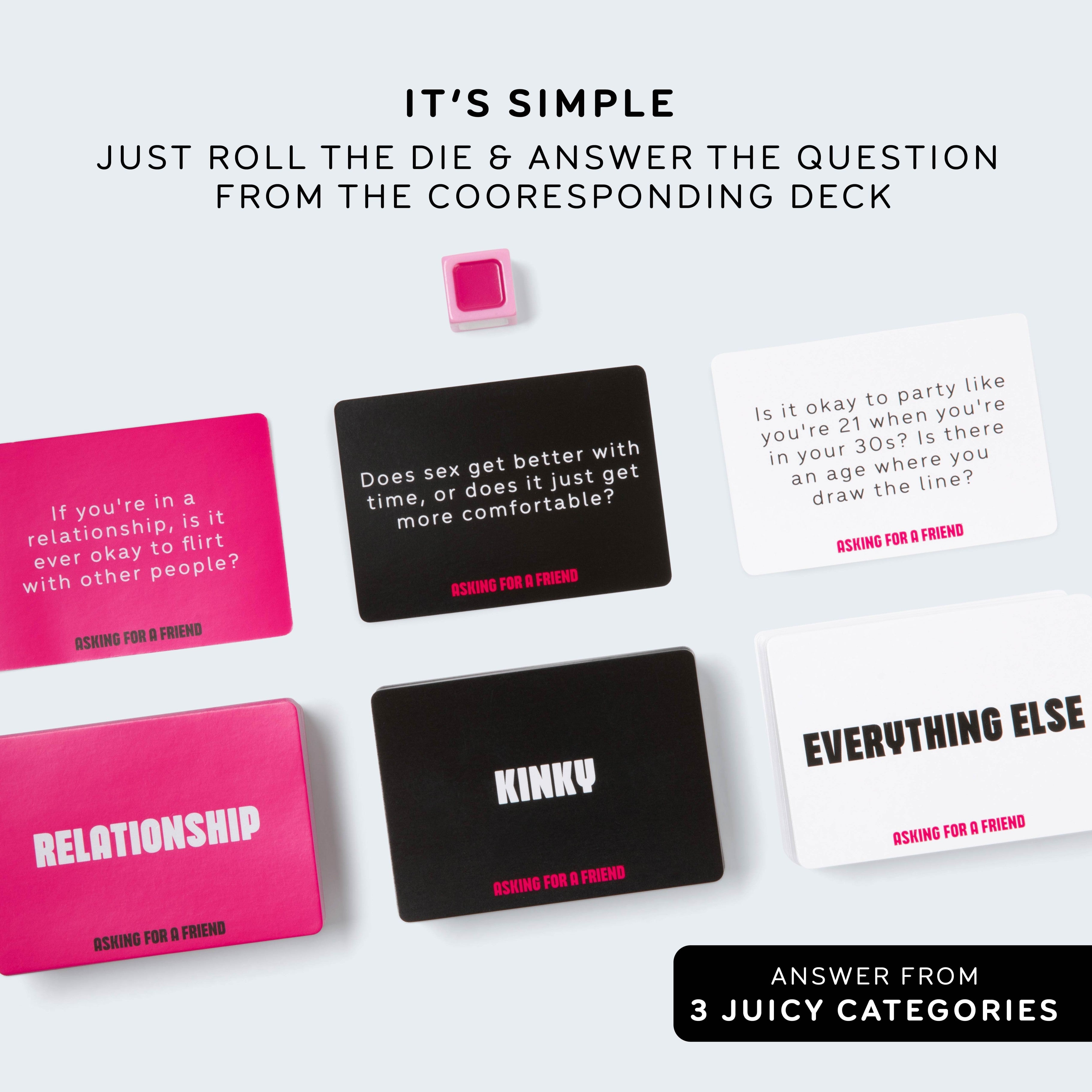 Asking For A Friend, Card Games For Game Night, Bachelorette Party