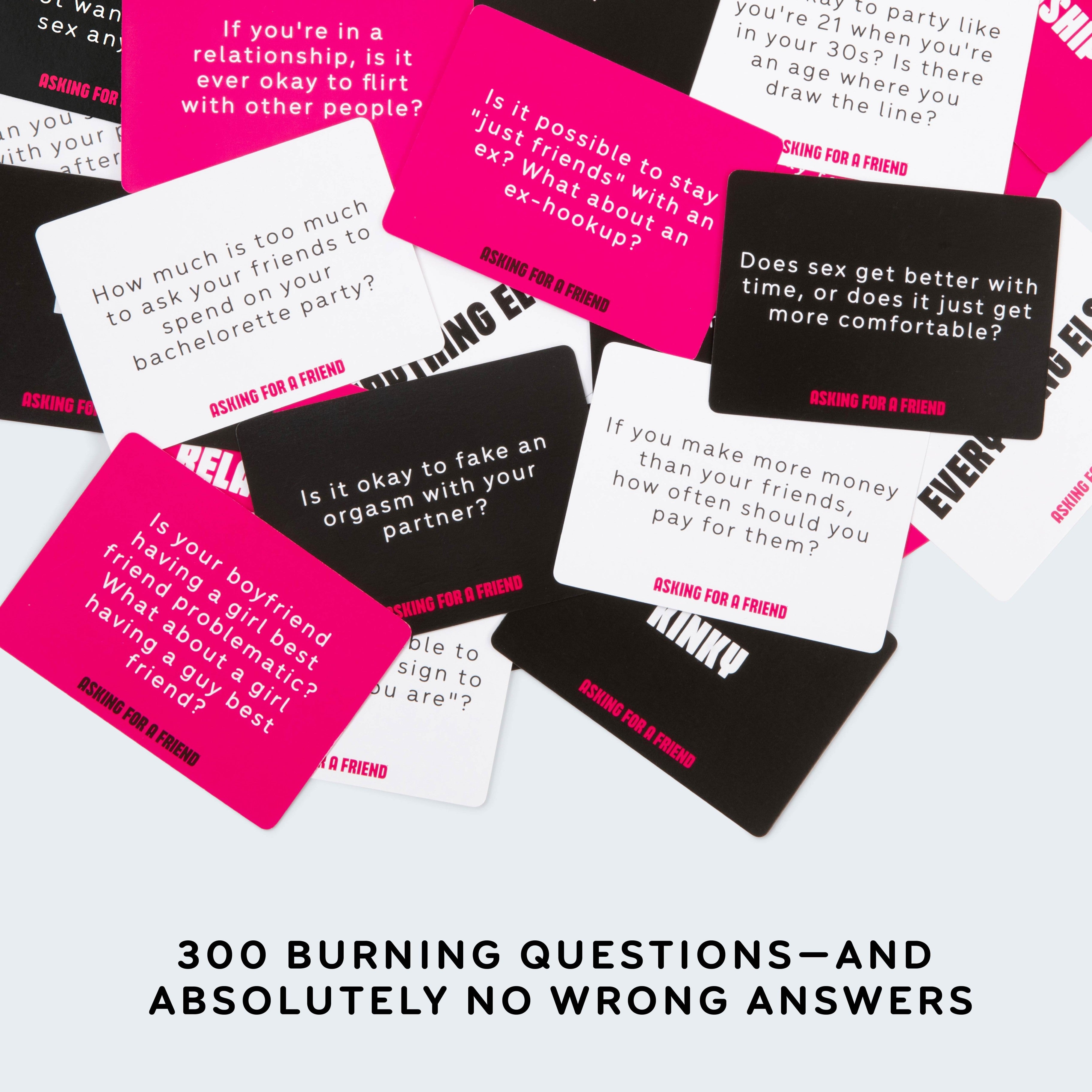 Asking For A Friend, Card Games For Game Night, Bachelorette Party