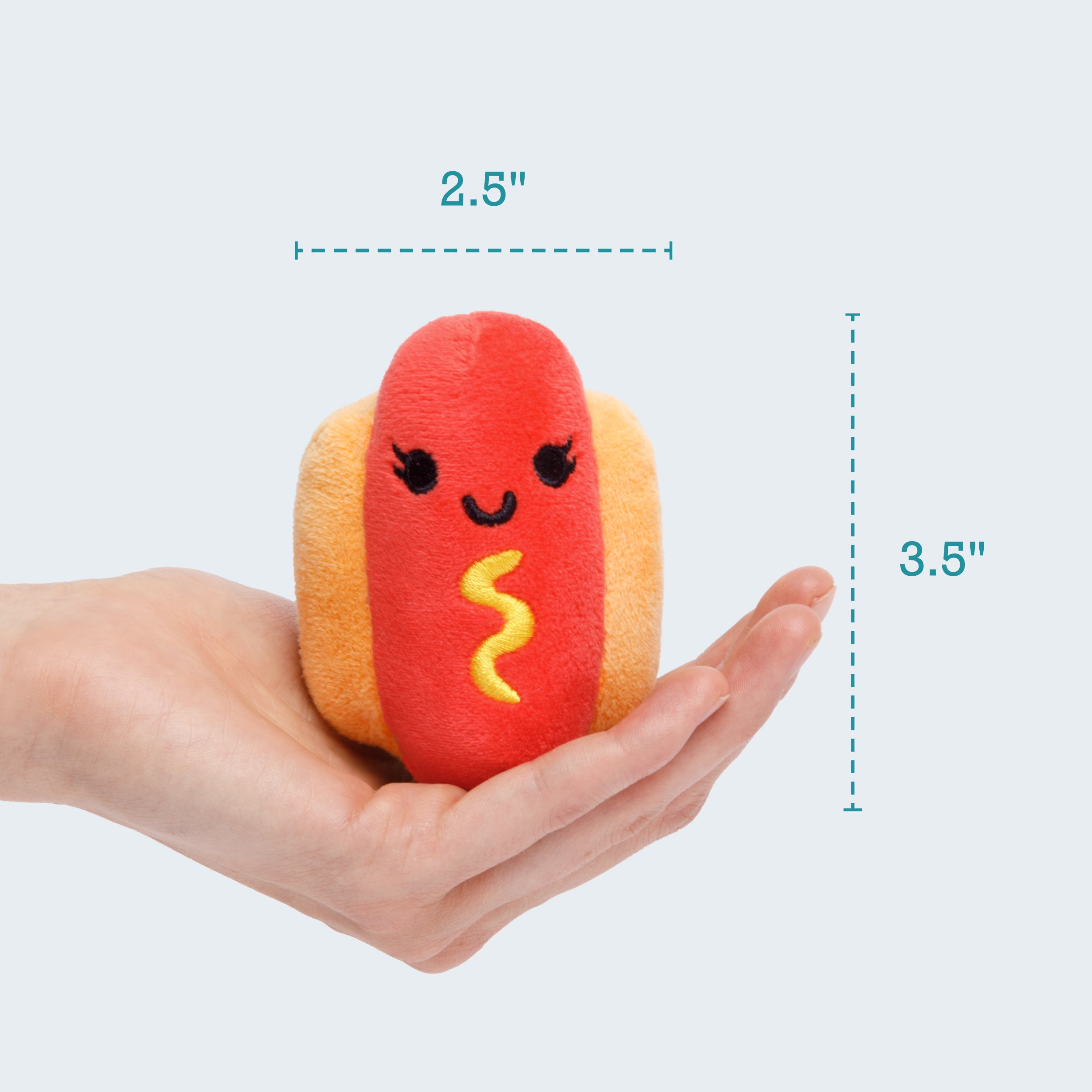 Emotional Support Hot Dogs –  Food Plushie Toys