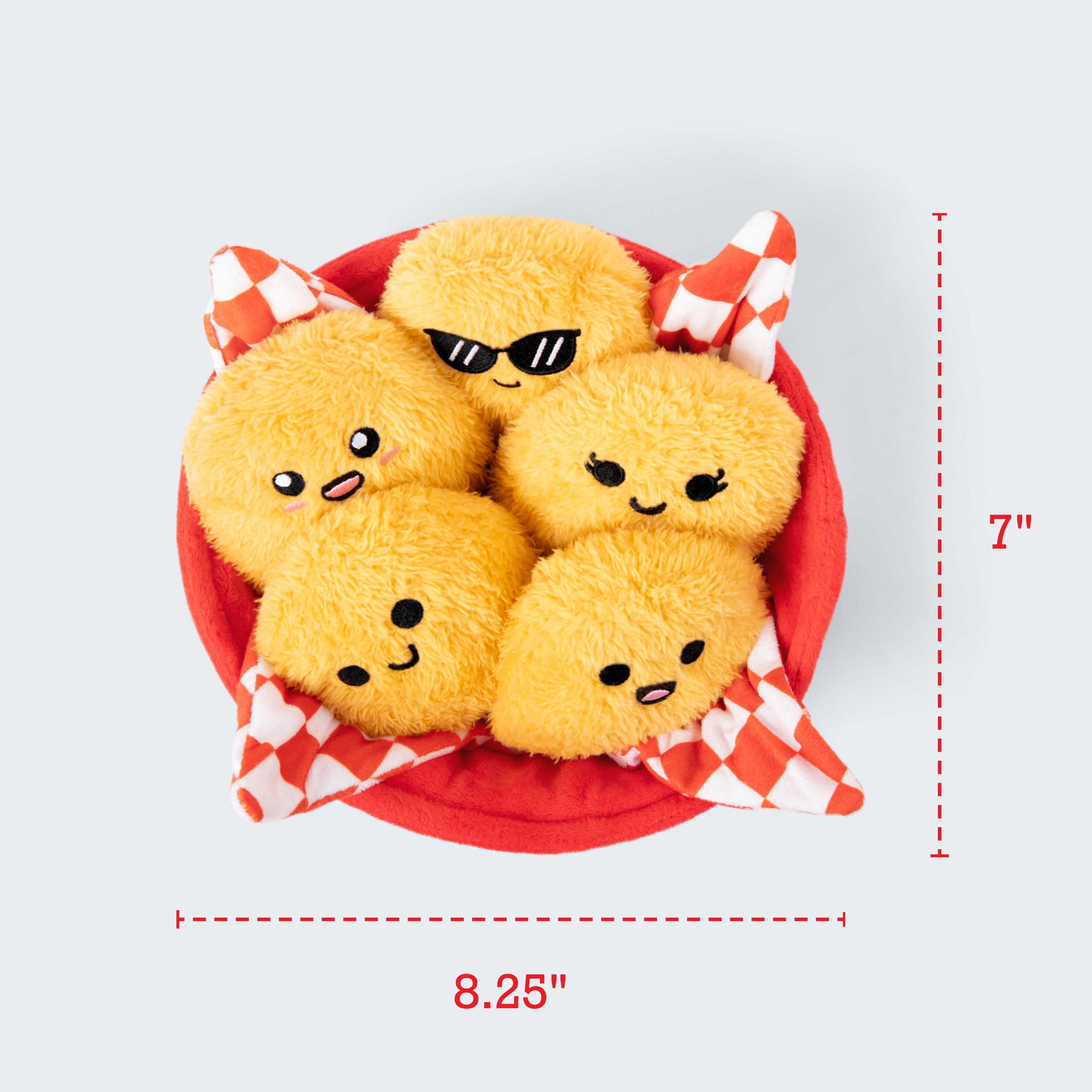 Emotional Support Nuggets - Adorable Plush Chicken Nuggets