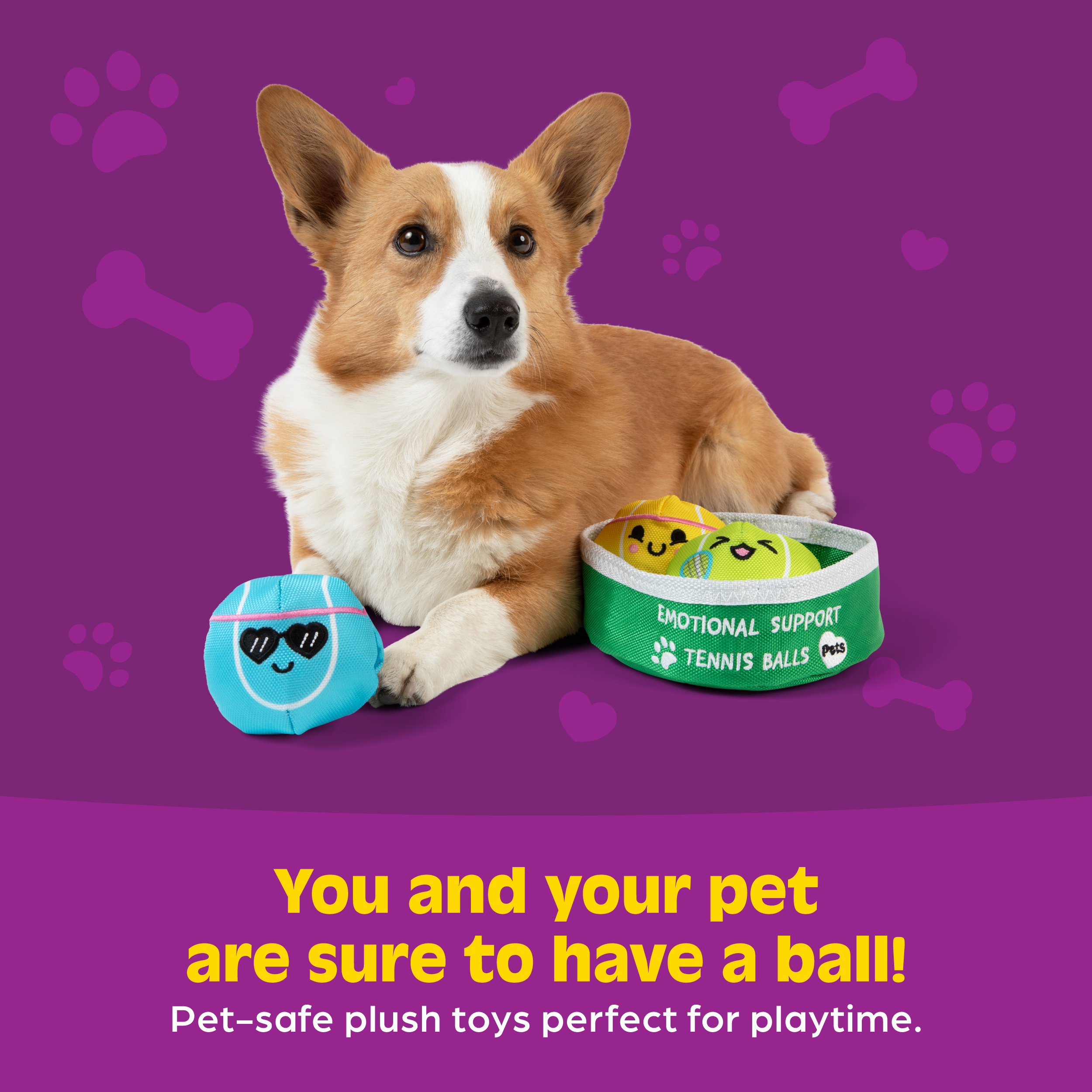 Emotional Support Pet Tennis Ball by Relatable