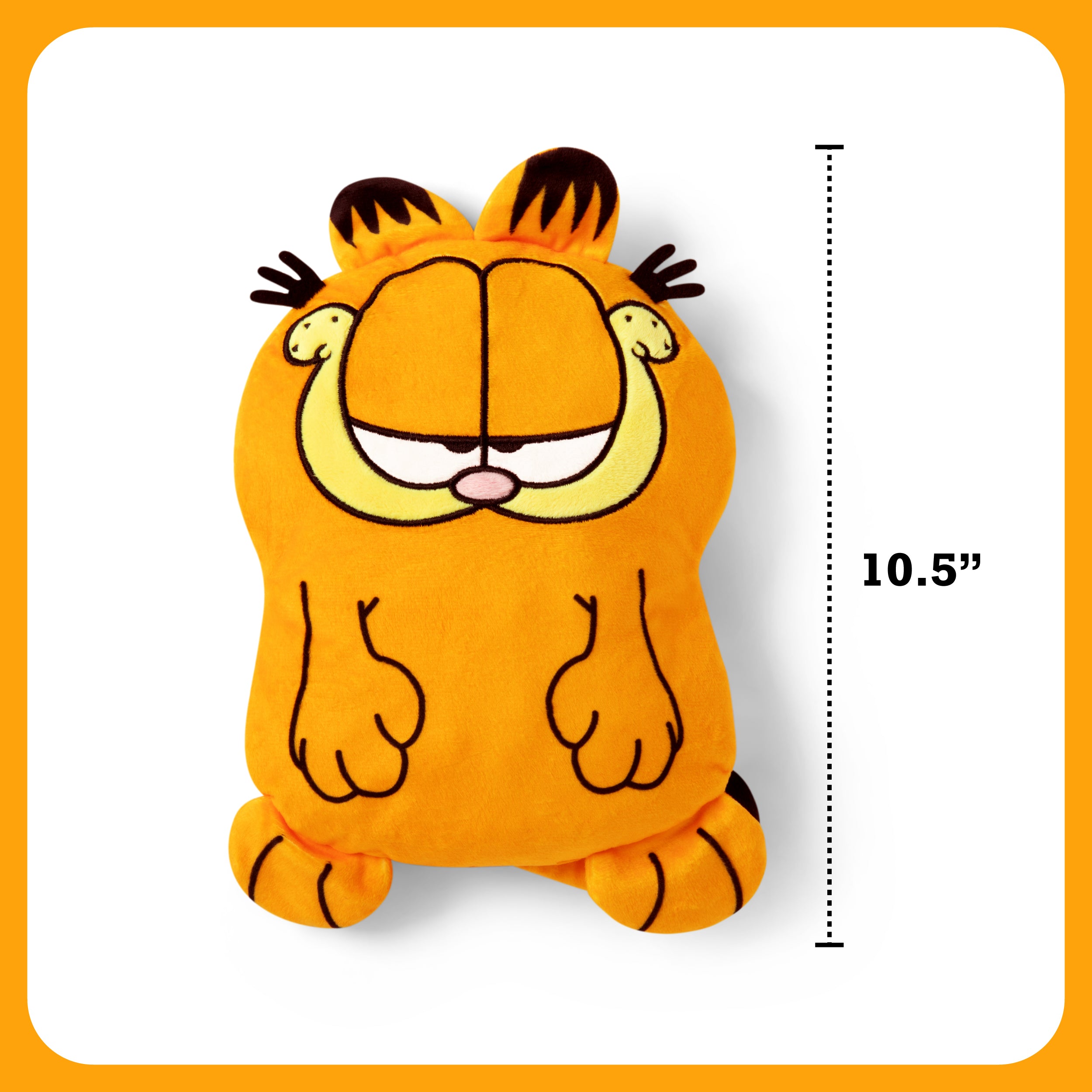 Happy Helpers Garfield™ By Relatable - Cozy Comfort That's Anything But Boring, Get Relief with This Plush Heating Pad for Period Cramps and Body Pain - Includes 1 Microwavable Garfield Heating Pad