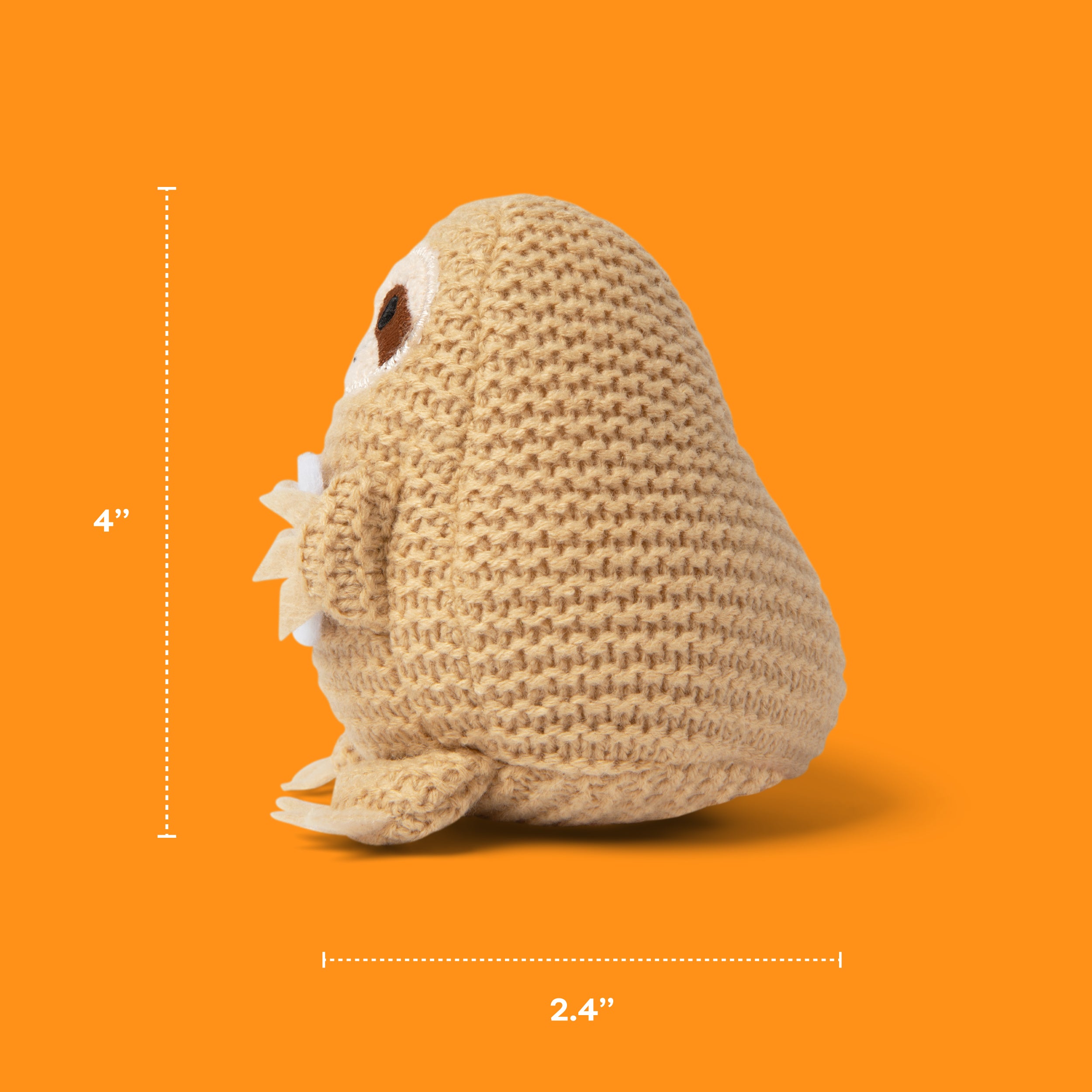 Lil Cheers Sloth by Relatable – Motivational Crochet Plush, Desk Decor