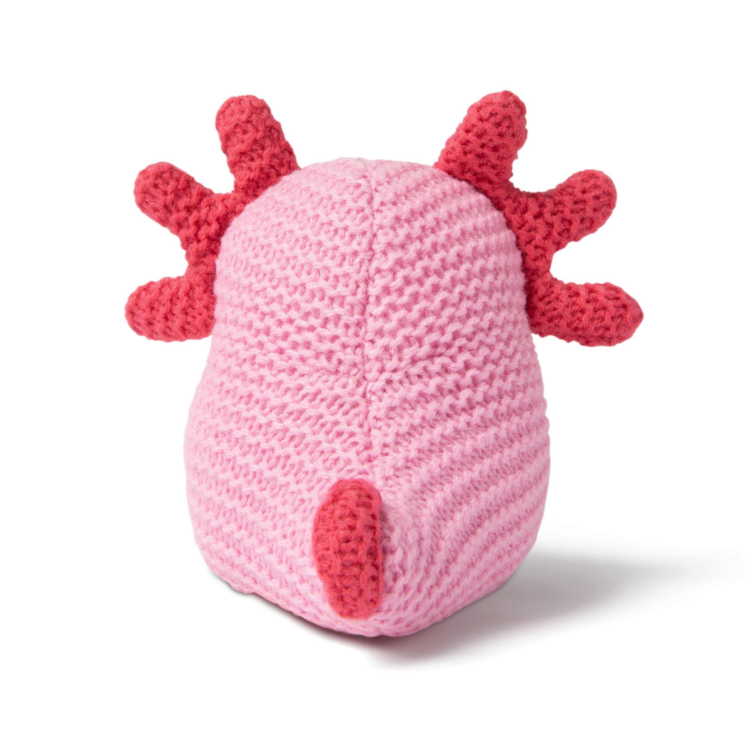 Lil Cheers Axolotl by Relatable – Motivational Crochet Plush, Cute Gift for Easter Baskets, Desk Decor