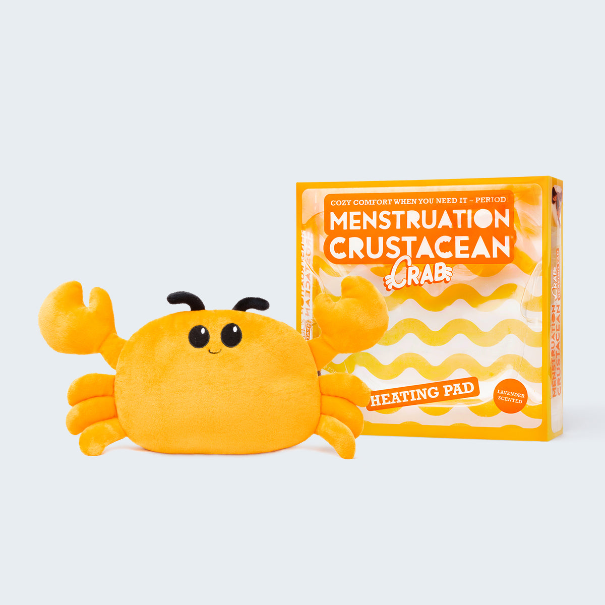 Menstruation Crustacean Crab: Microwaveable Heating Pad for Period Cramps