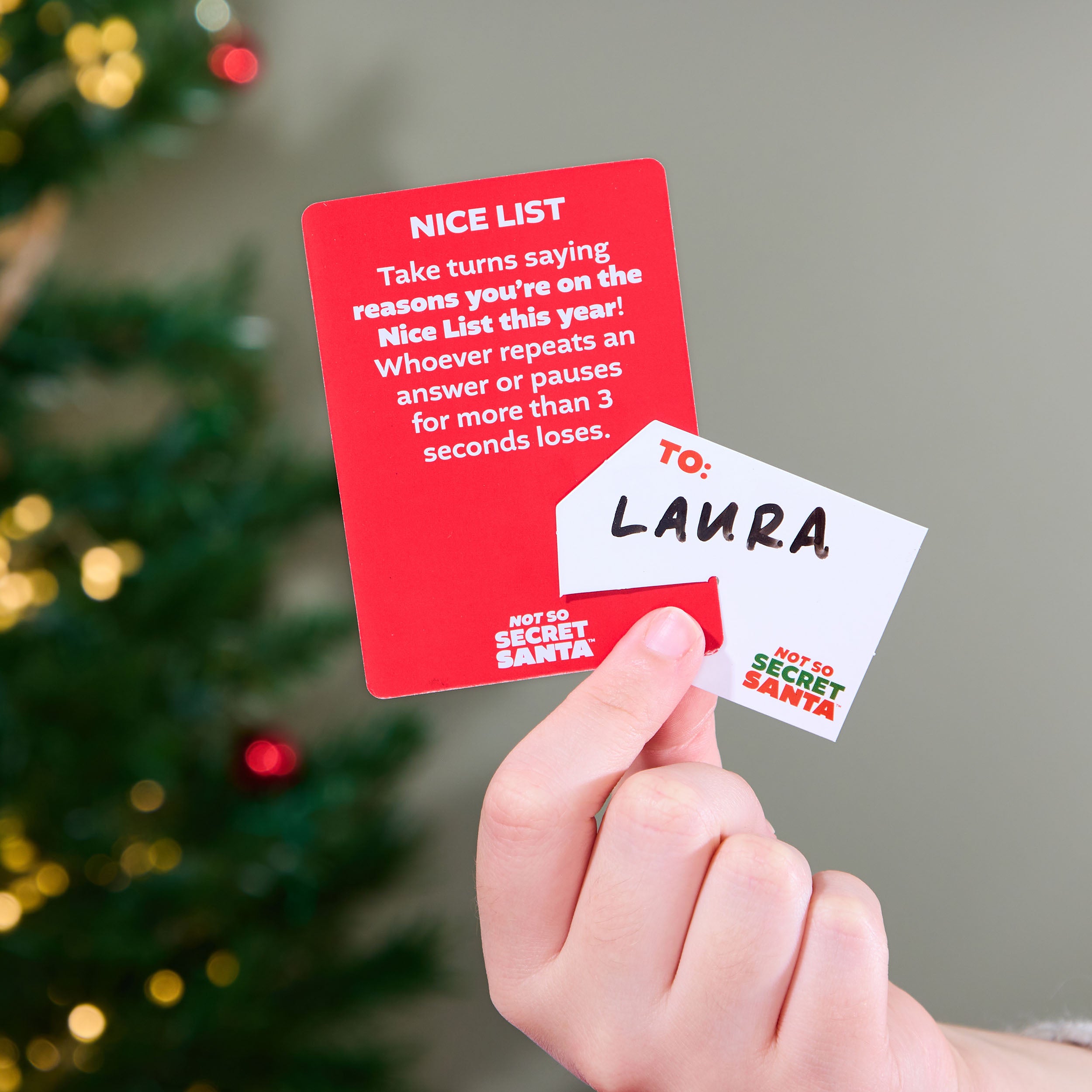 Not So Secret Santa Holiday Card Game