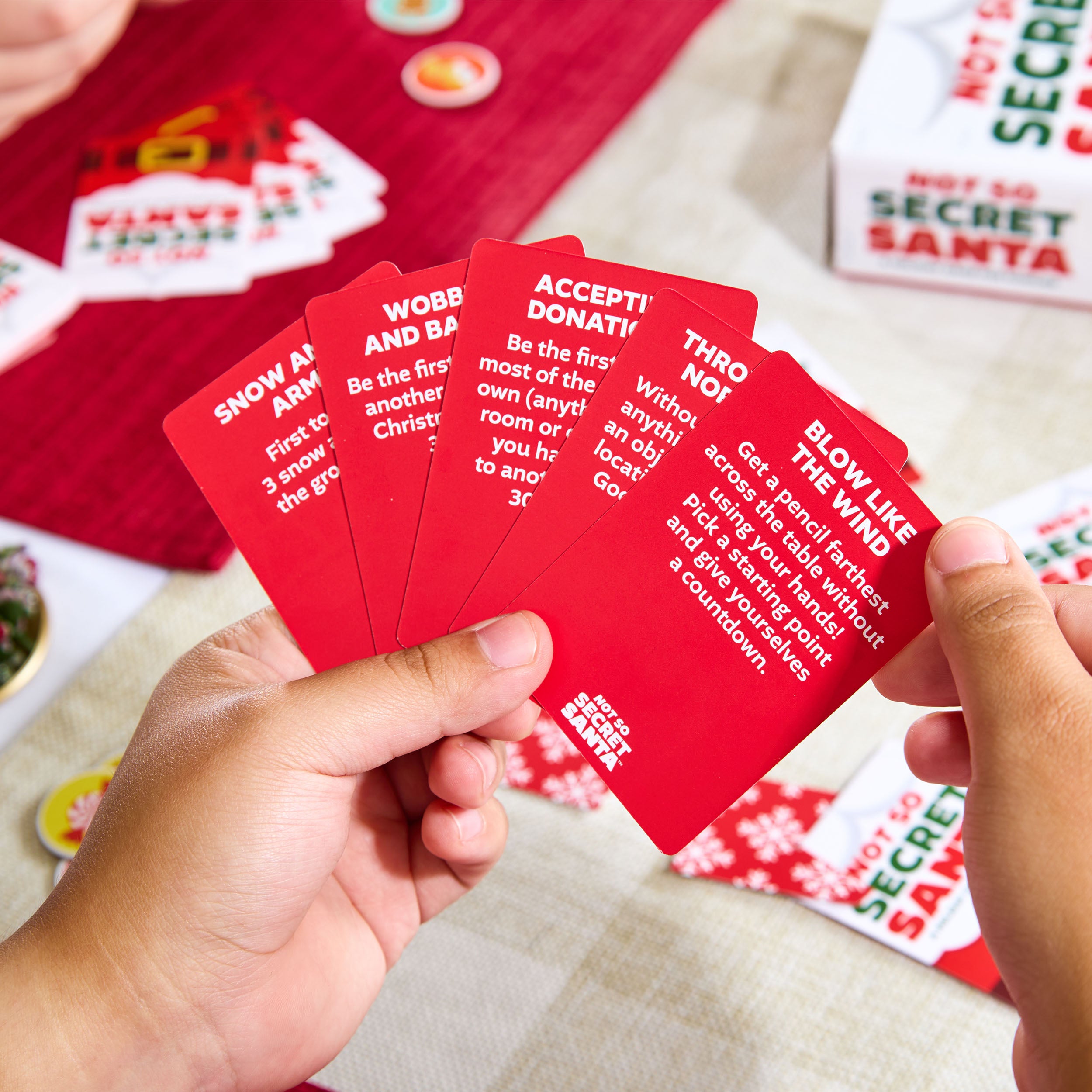 Not So Secret Santa Holiday Card Game