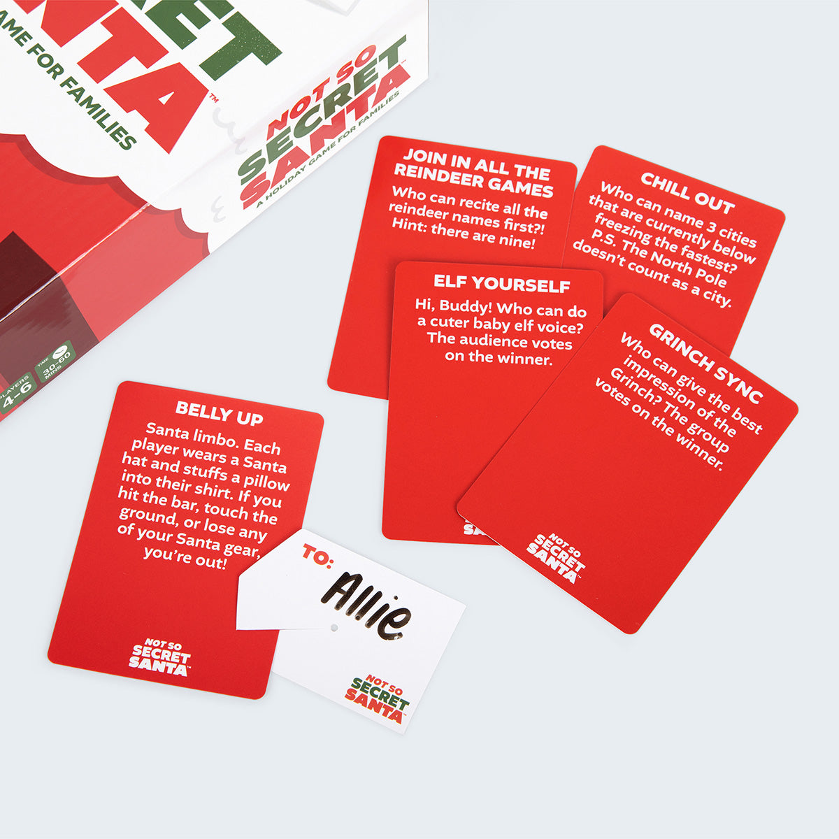 Not So Secret Santa Holiday Card Game