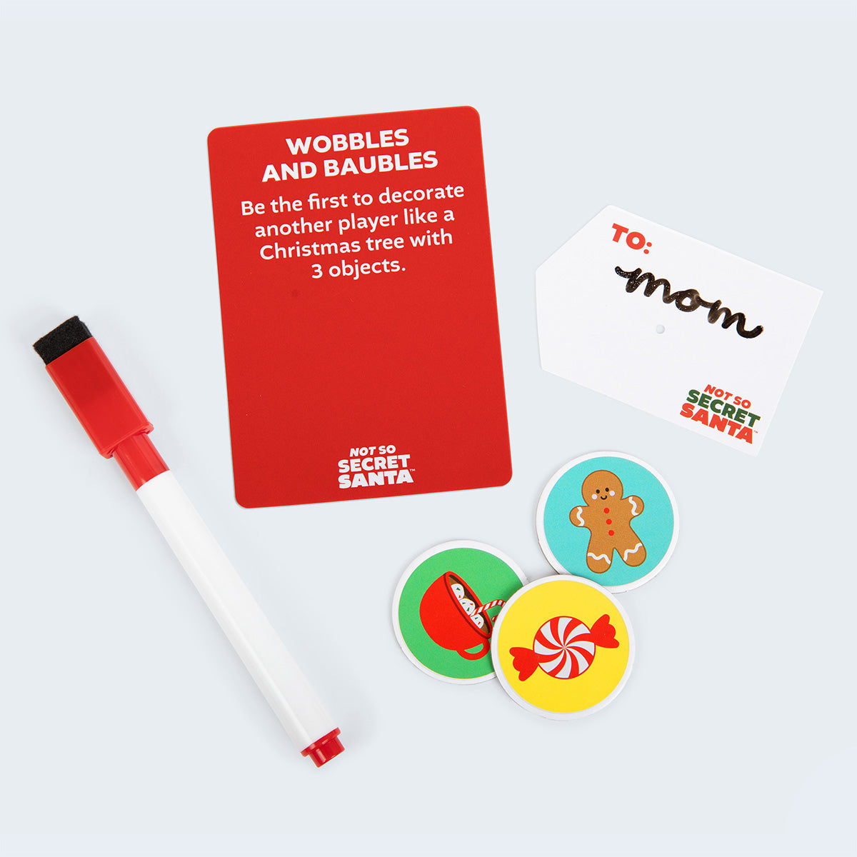 Not So Secret Santa Holiday Card Game