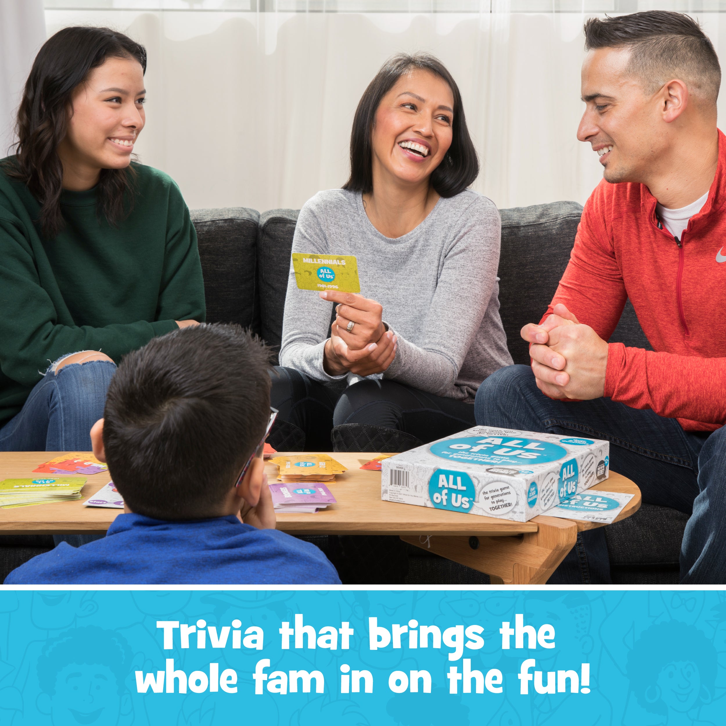 All of Us - Family Trivia Card Game for All Generations