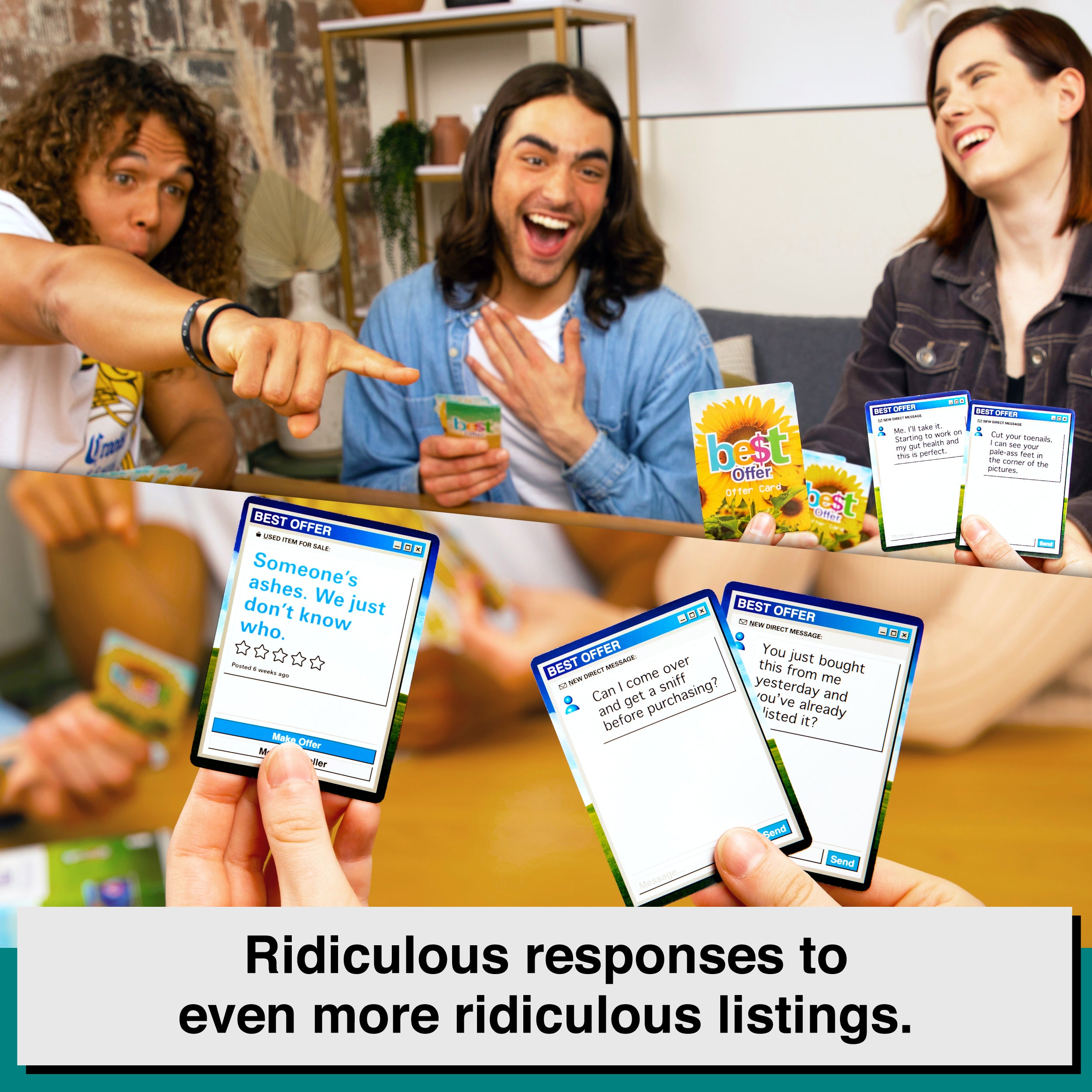 Be$t Offer - Ridiculous Online Marketplace Card Game