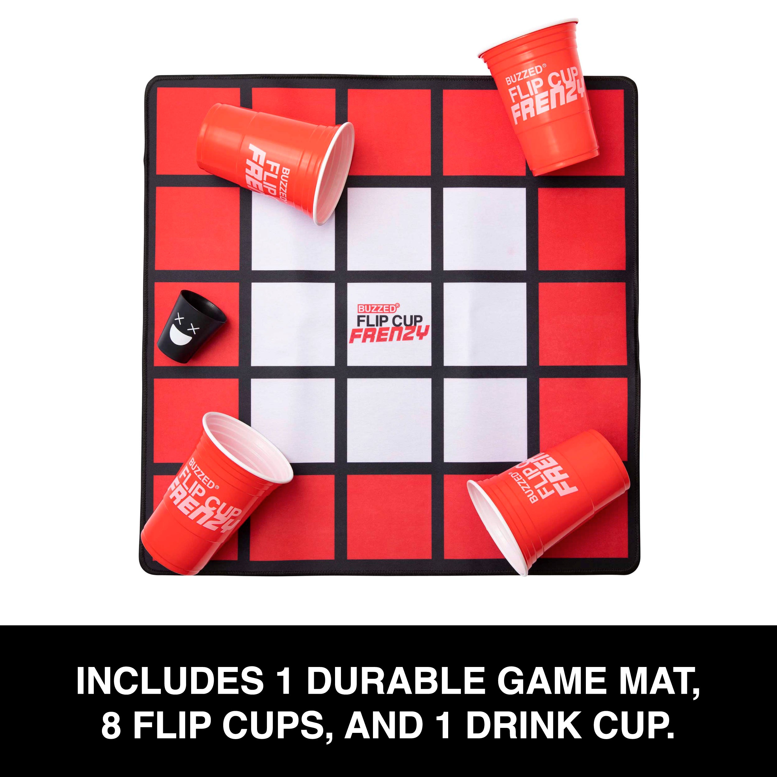Buzzed™ Flip Cup Frenzy - Fast-paced Drinking Game