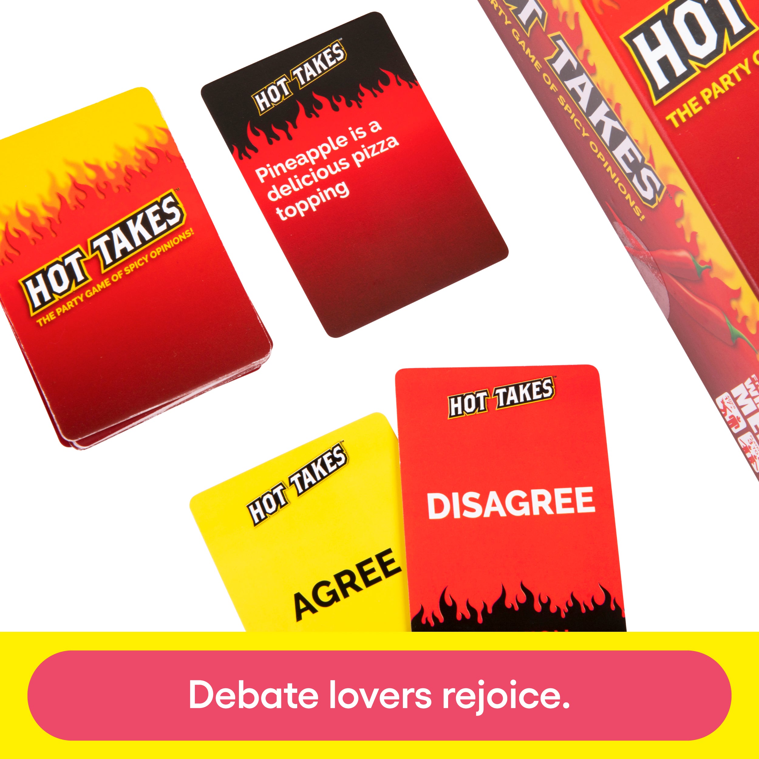 Hot Takes - The Game of Spicy Opinions and Heated Debates