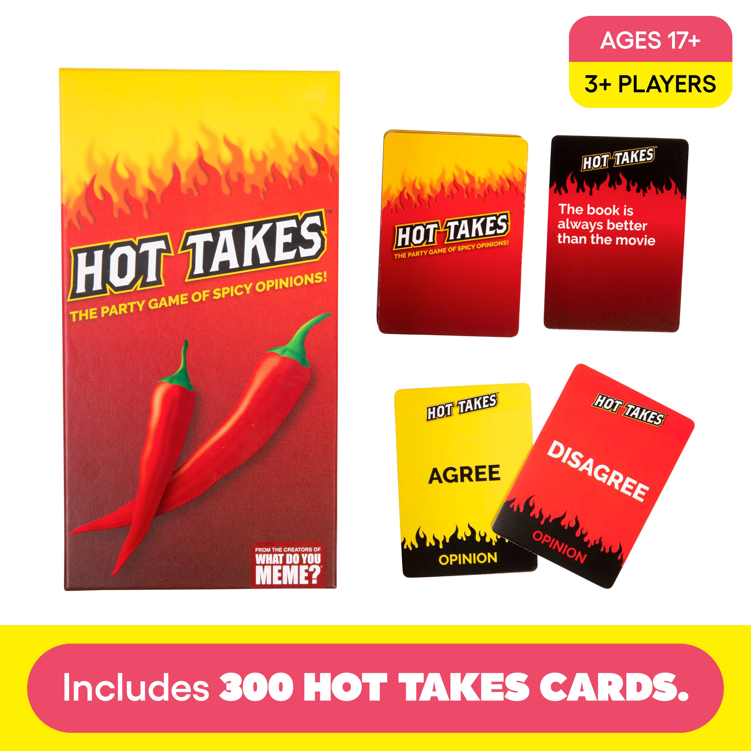 Hot Takes - The Game of Spicy Opinions and Heated Debates