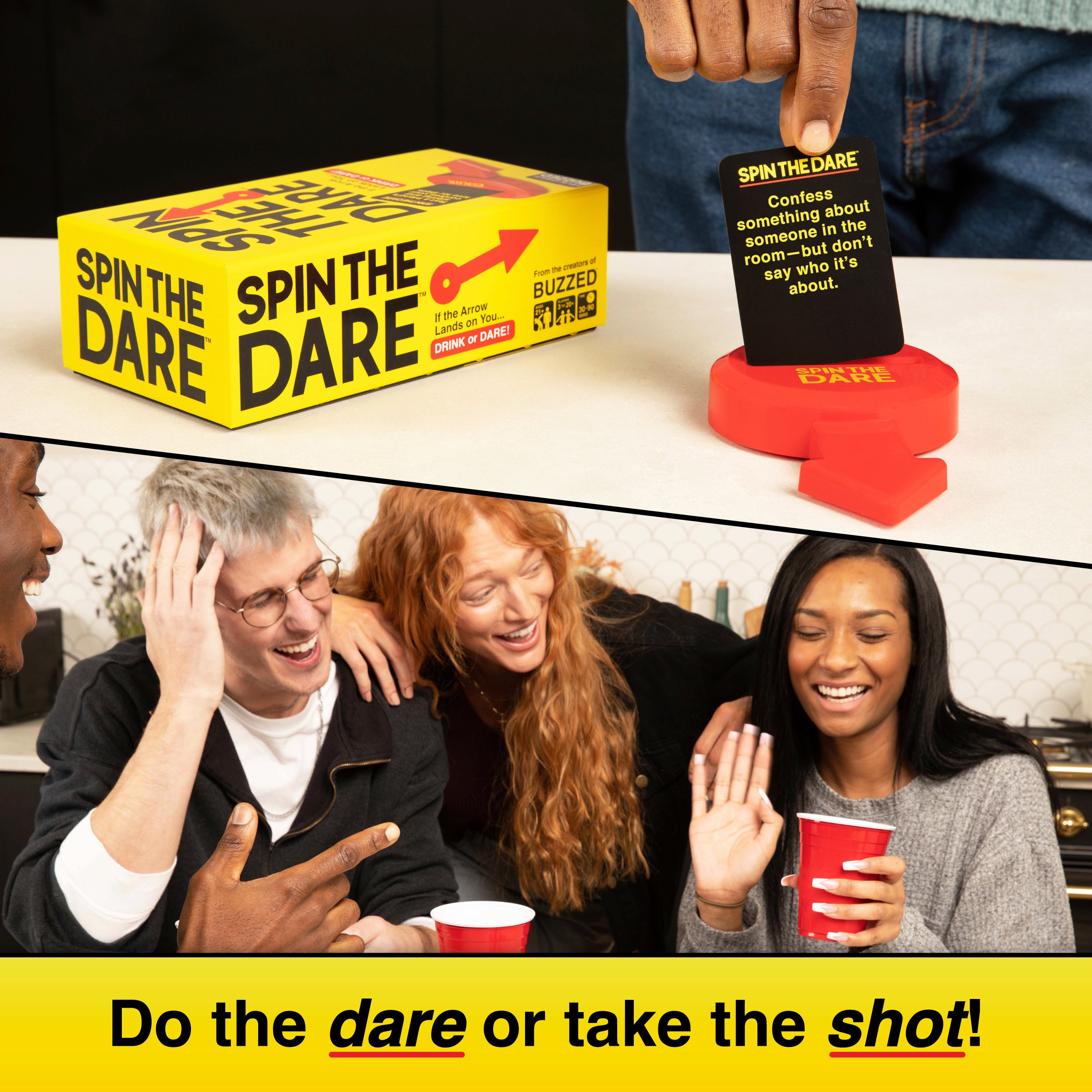 Spin the Dare - Dare or Drink Drinking Game