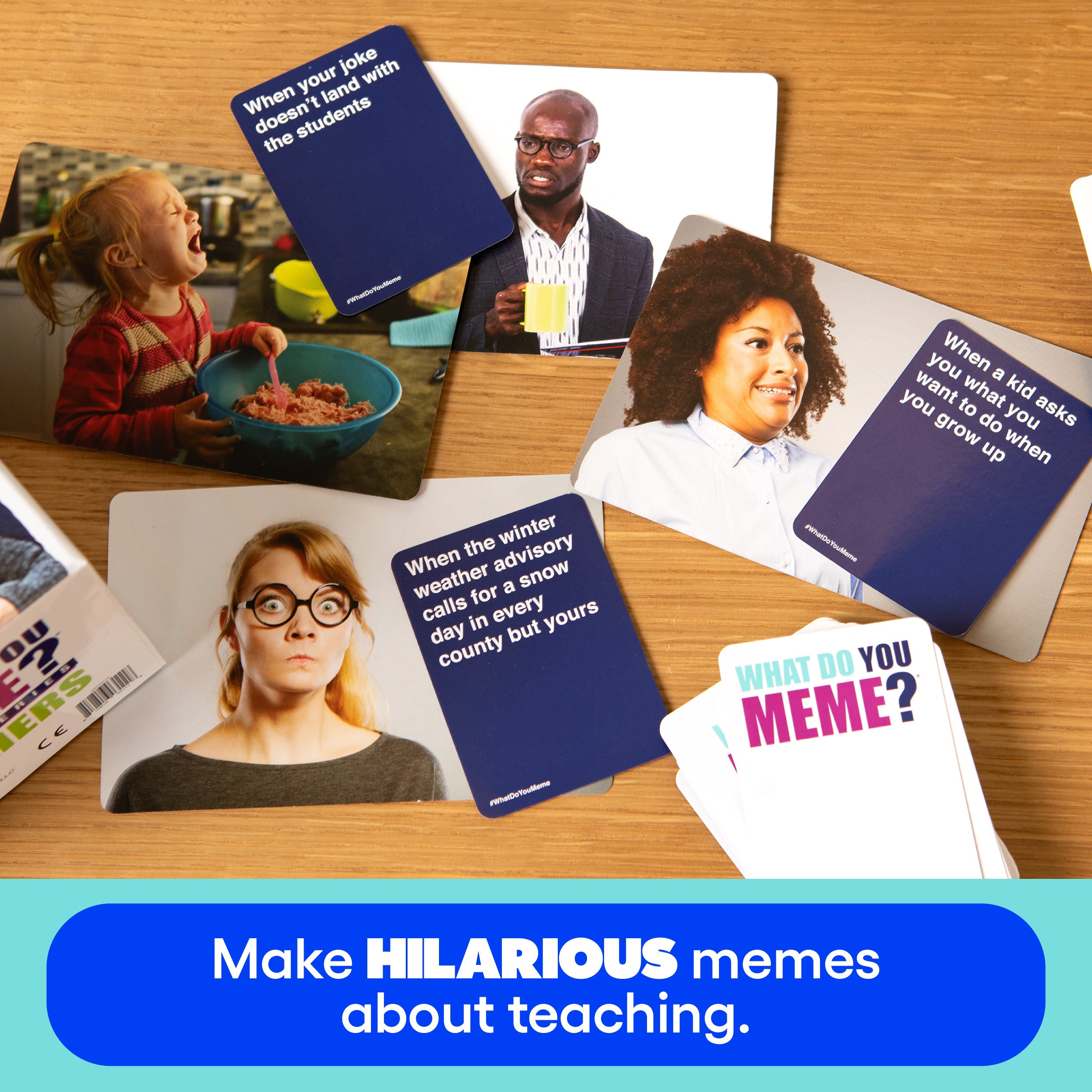 What Do You Meme?® Career Series - Teachers Card Game