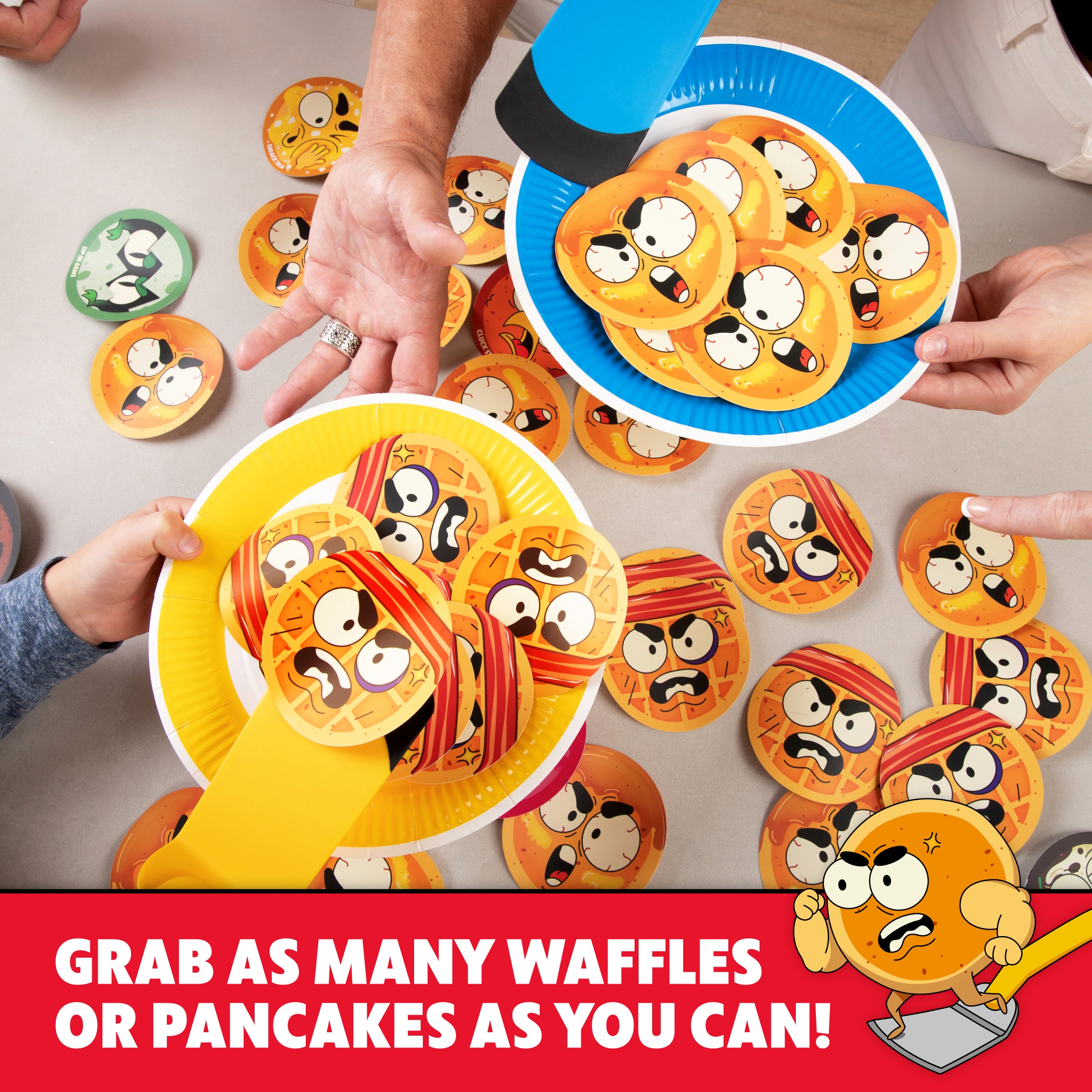 Waffles vs Pancakes - The Breakfast Scoop Up Game for Families