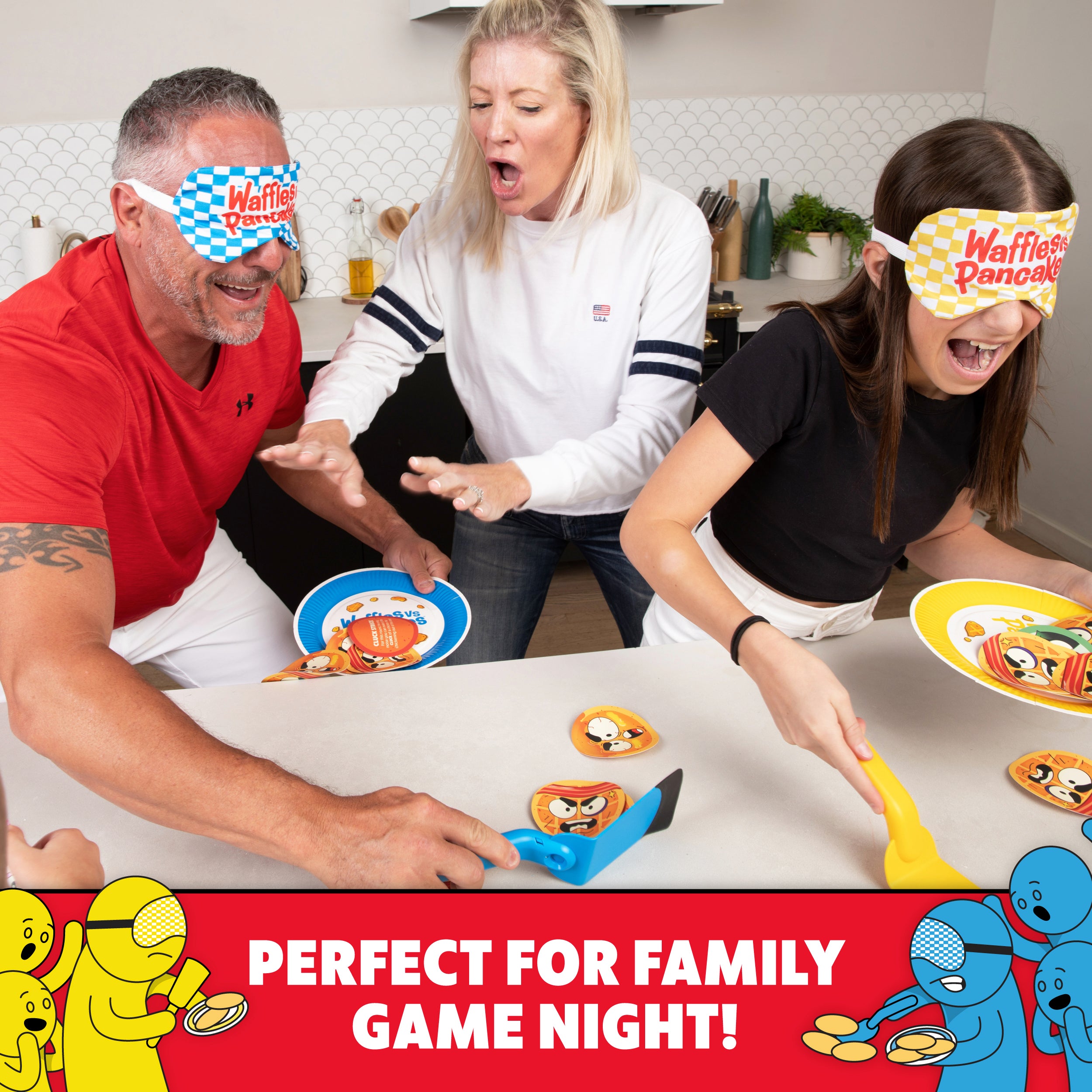 Waffles vs Pancakes - The Breakfast Scoop Up Game for Families