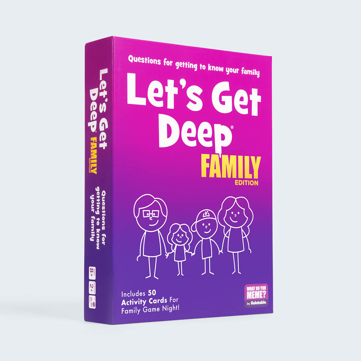 Let's Get Deep® Family Edition - Family Conversation Cards