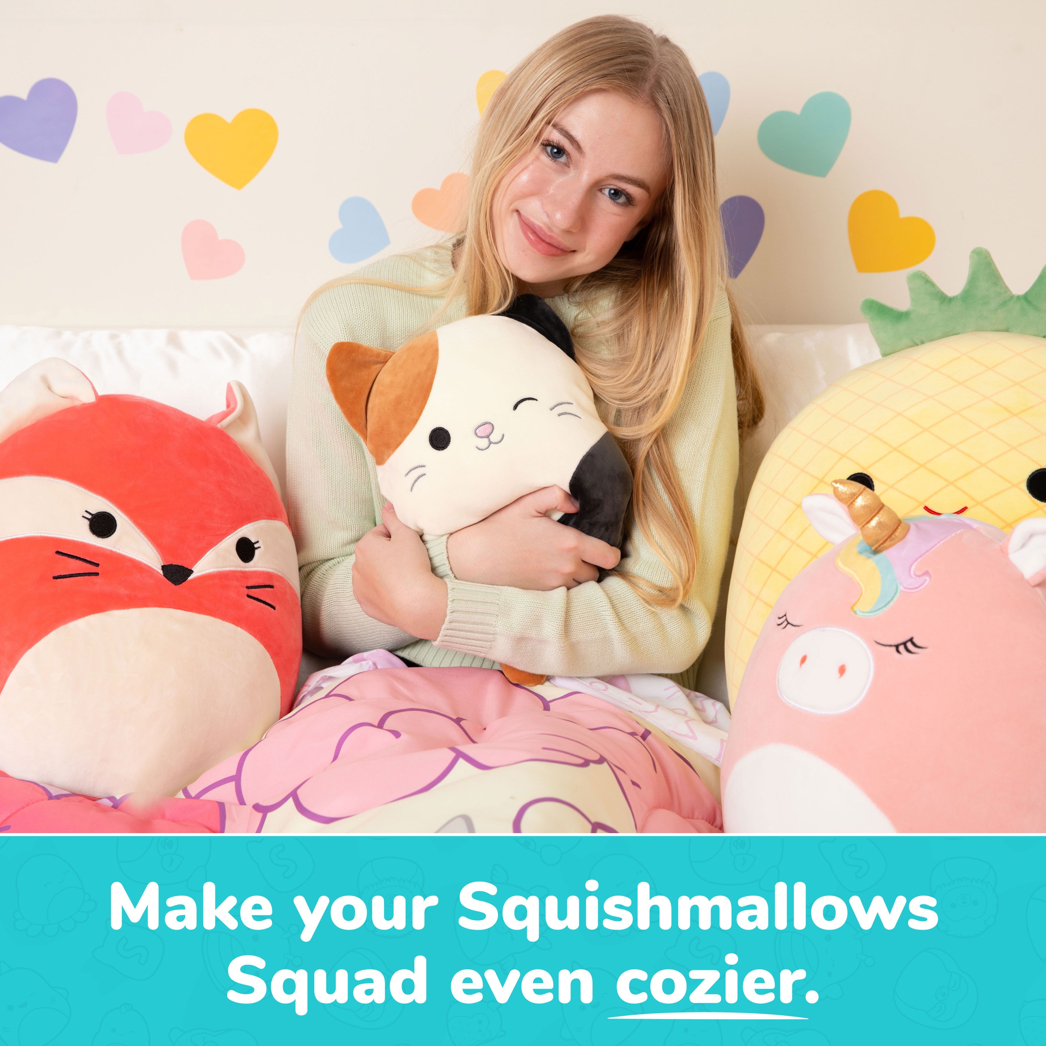 Squishmallows Cam Heating Pad — by Relatable® and Jazwares