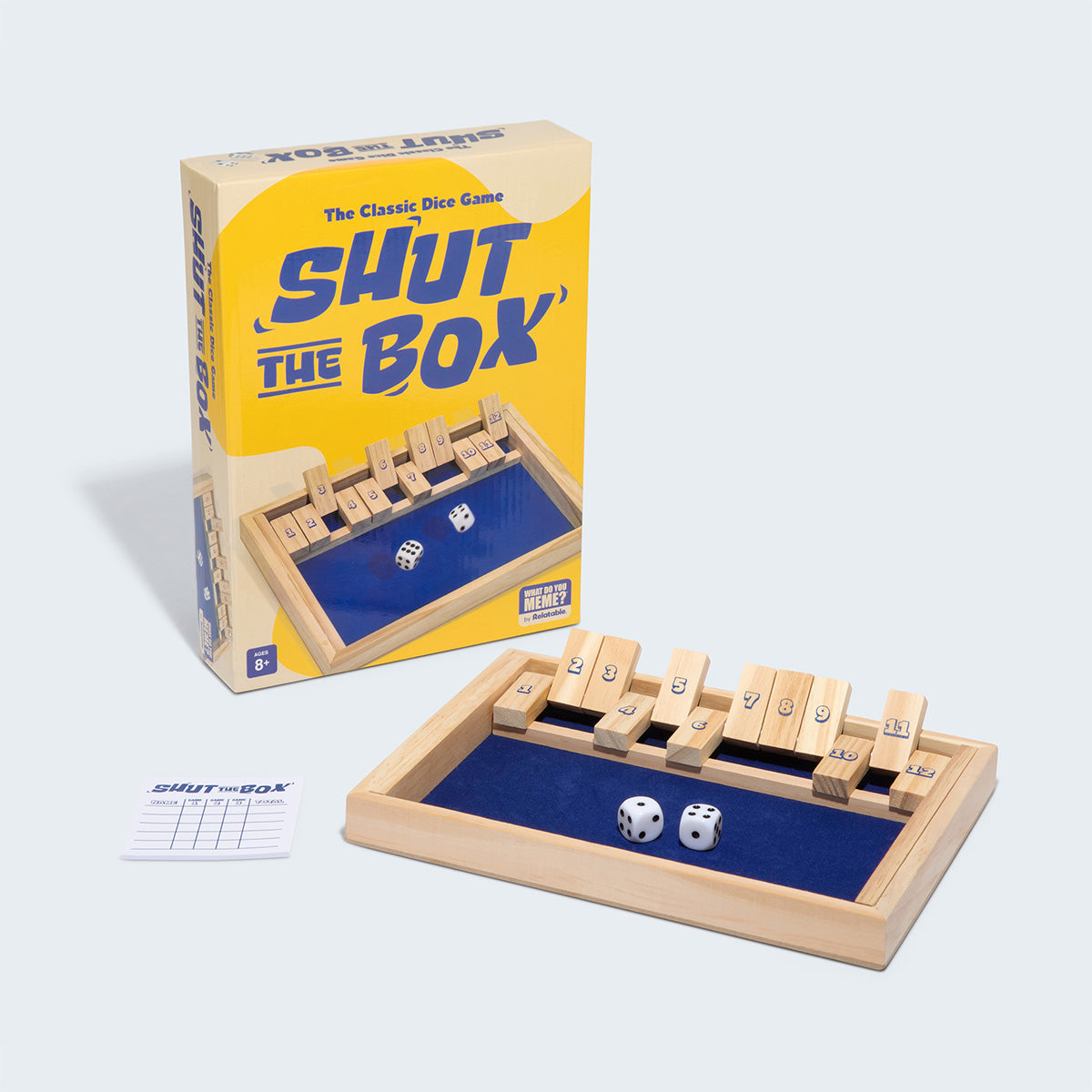 Shut The Box by Relatable, The Classic Choice for Tabletop Games