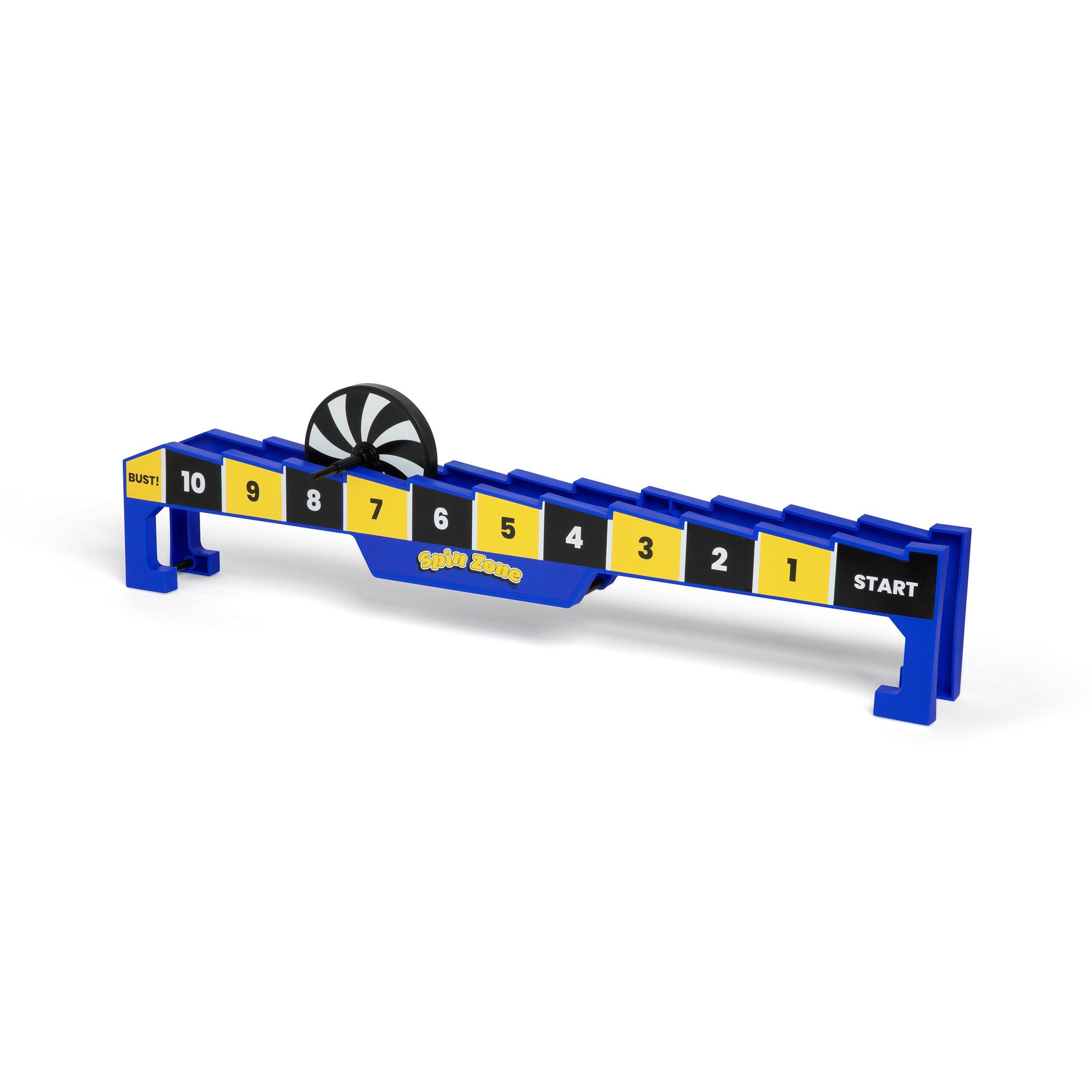 Spin Zone by Relatable - One of the Most Addictive Simple Games Around. Spin the Wheel Down the Track to Earn Exactly 21 Points. It's Carnival Games Energy for All Ages - Includes 1 Rack and Spinner.