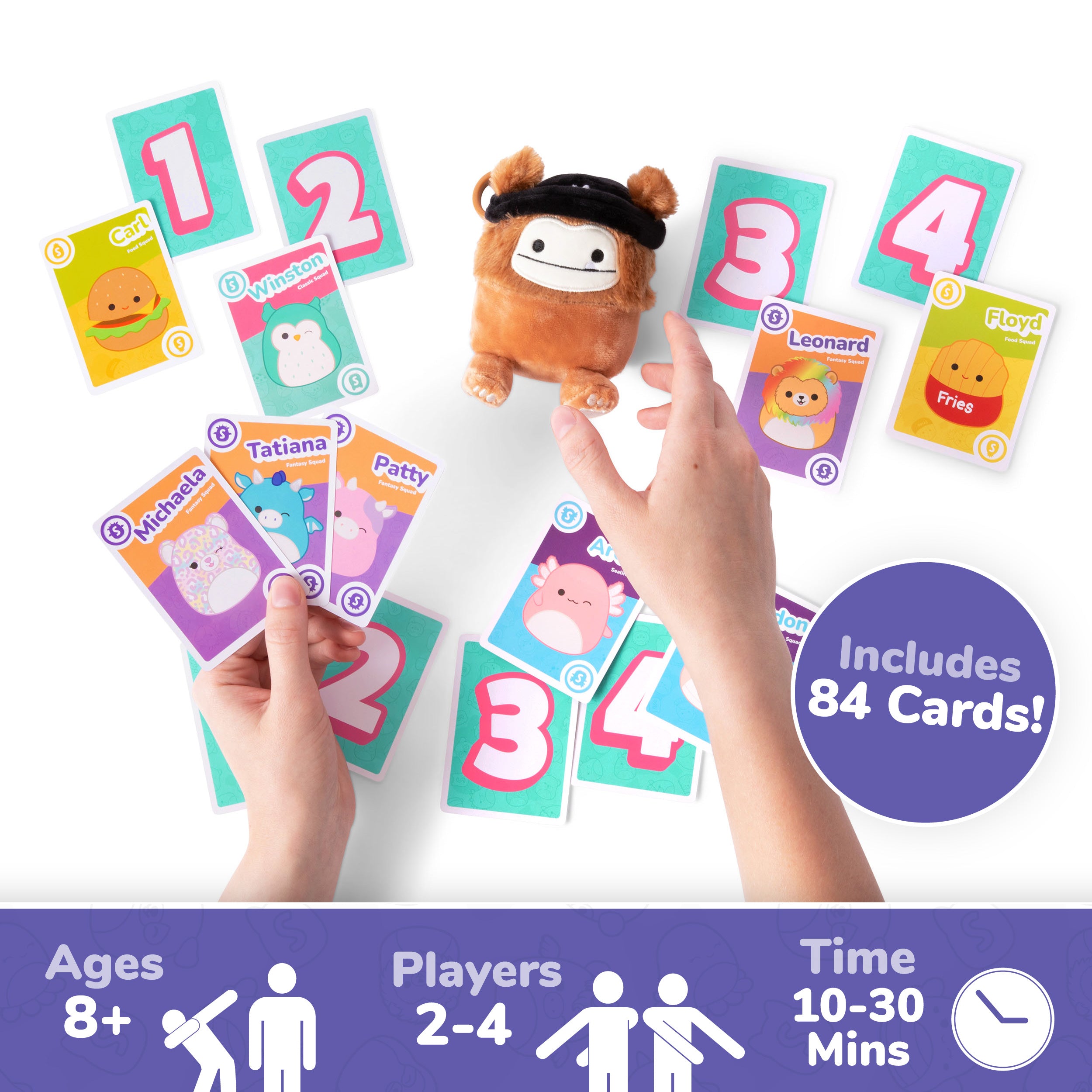 Squishmallows Take4: The Ultimate Family Game for Squishmallows Fans