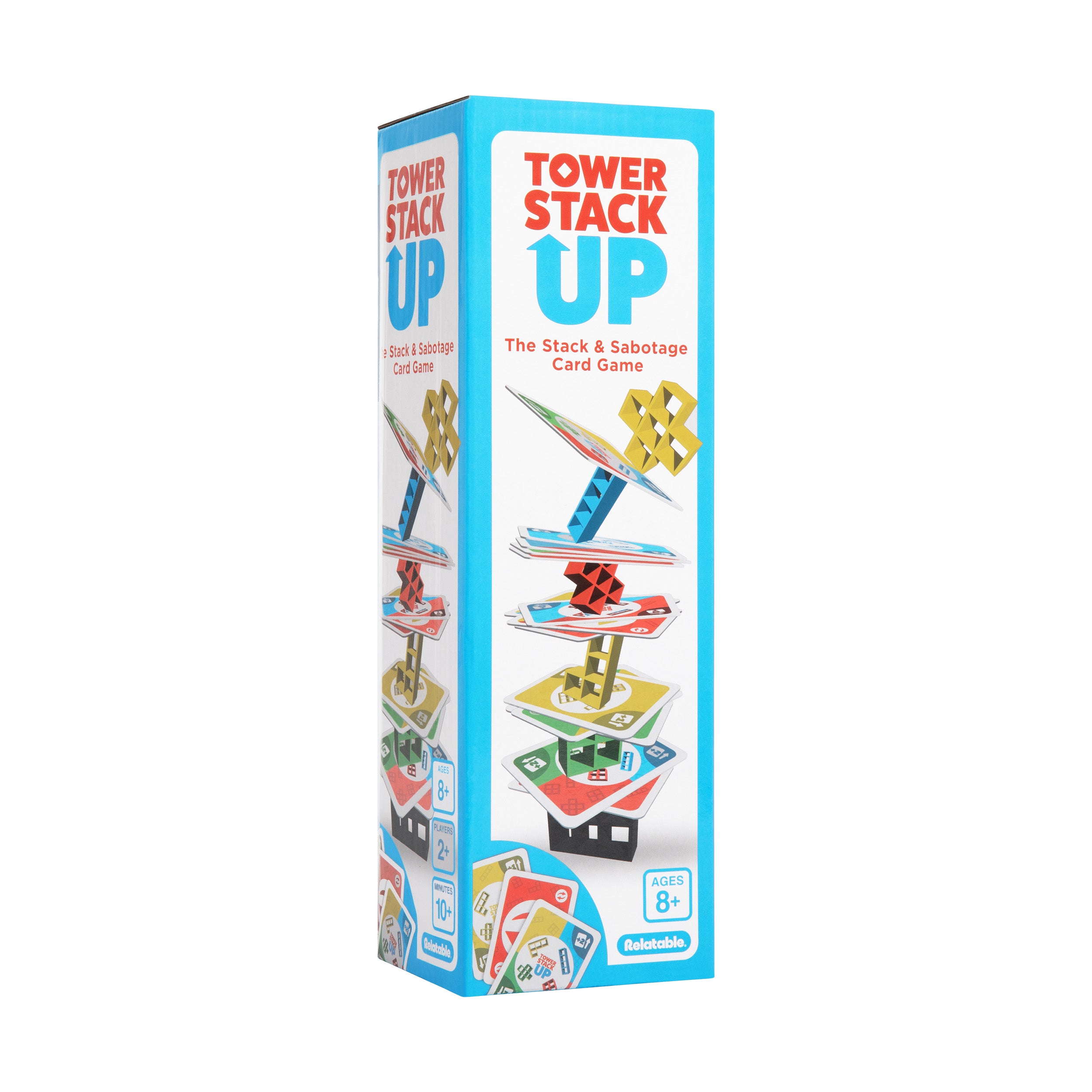 Tower Stack Up by Relatable - The Stack and Sabotage Card Game