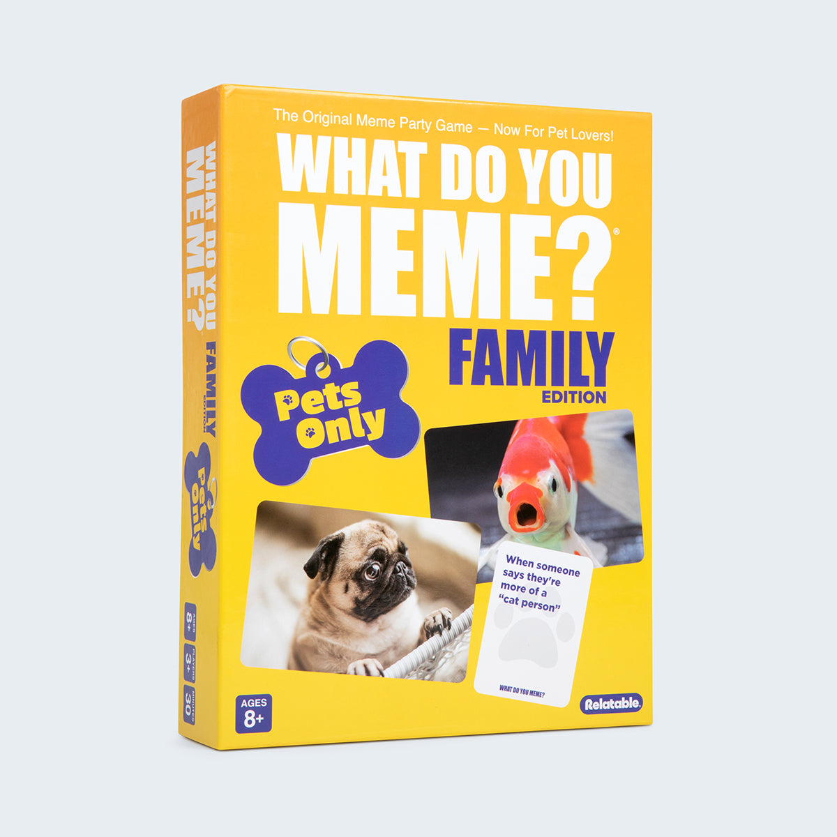 What Do You Meme? Family Pets Only Edition – A Hilarious Meme Game for Kids and Families