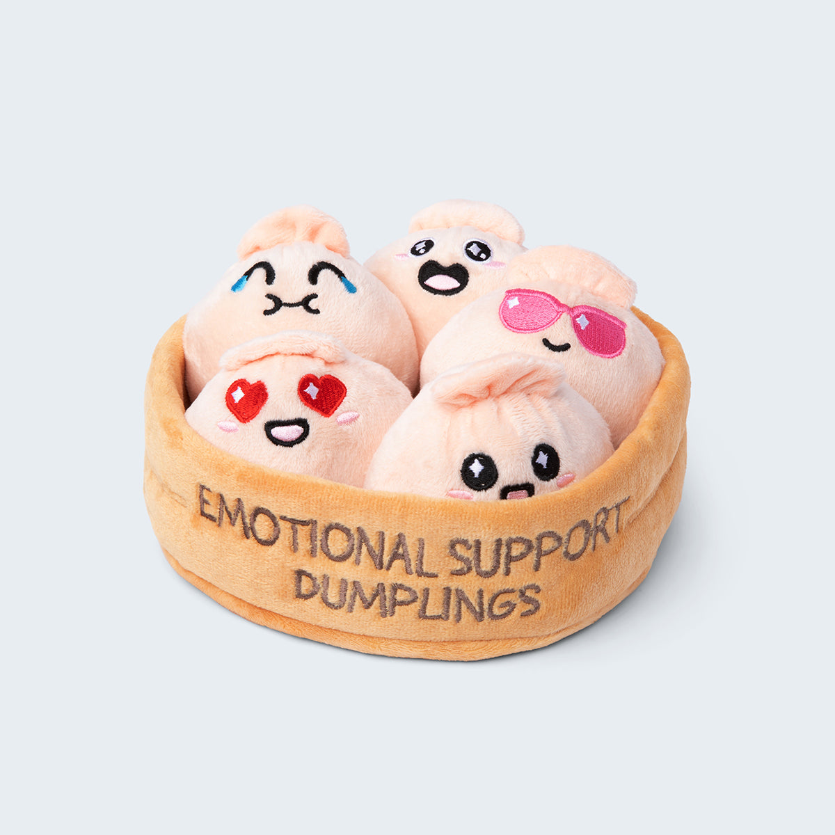 Emotional Support Dumplings: Cuddly Food Plushies – Relatable