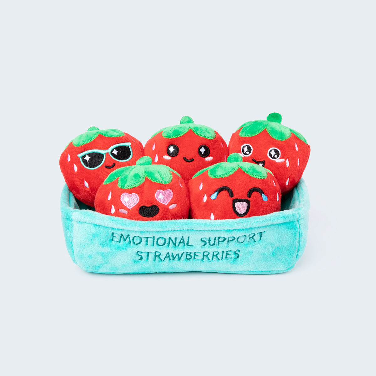 Dream Team Family on Instagram: Emotional Support Strawberries 🍓 #plush  #asmr