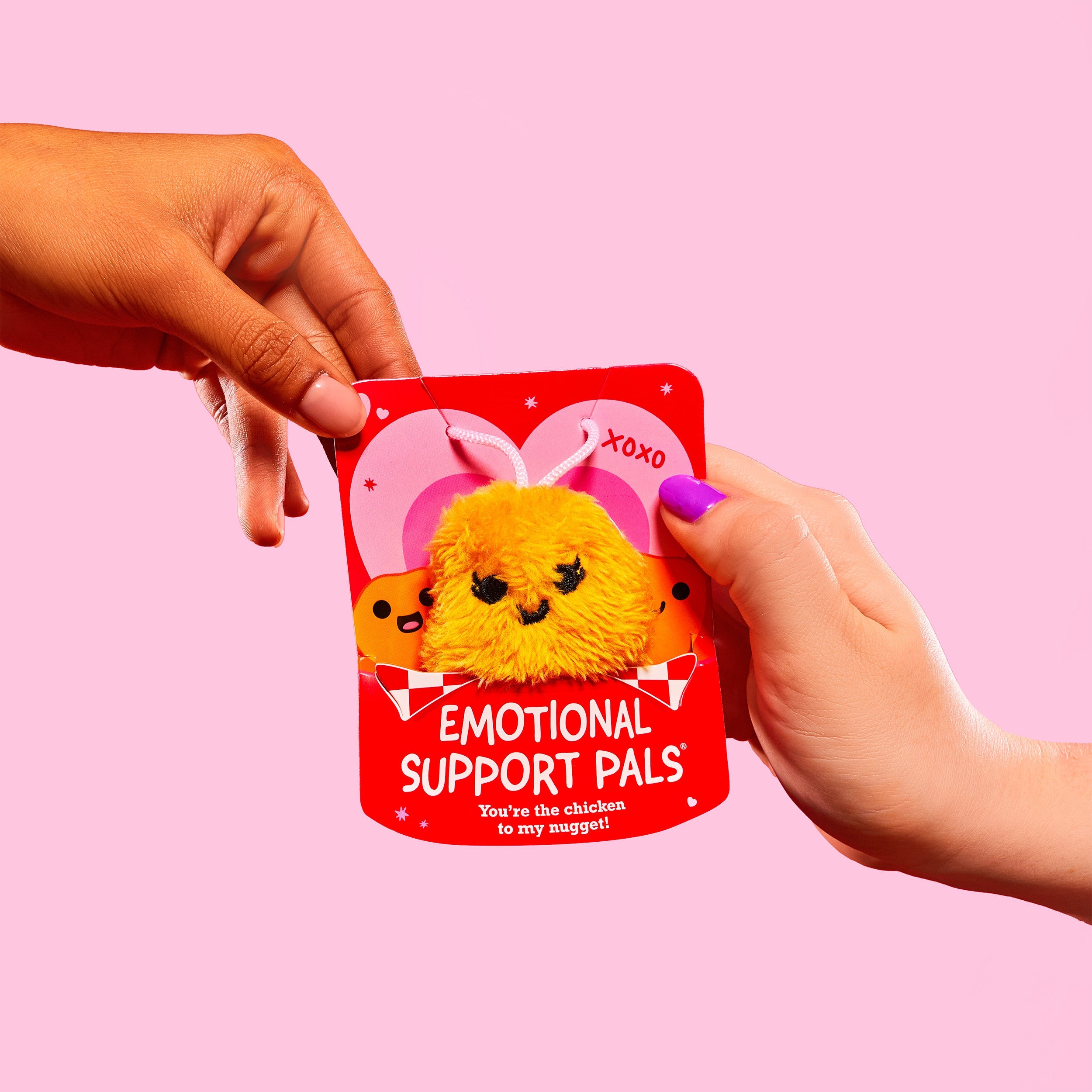 Emotional Support Pals Valentine's Nuggets Day Cards
