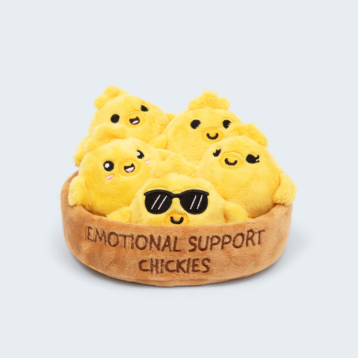 Emotional Support Chickies - Adorable Plush Baby Chicks