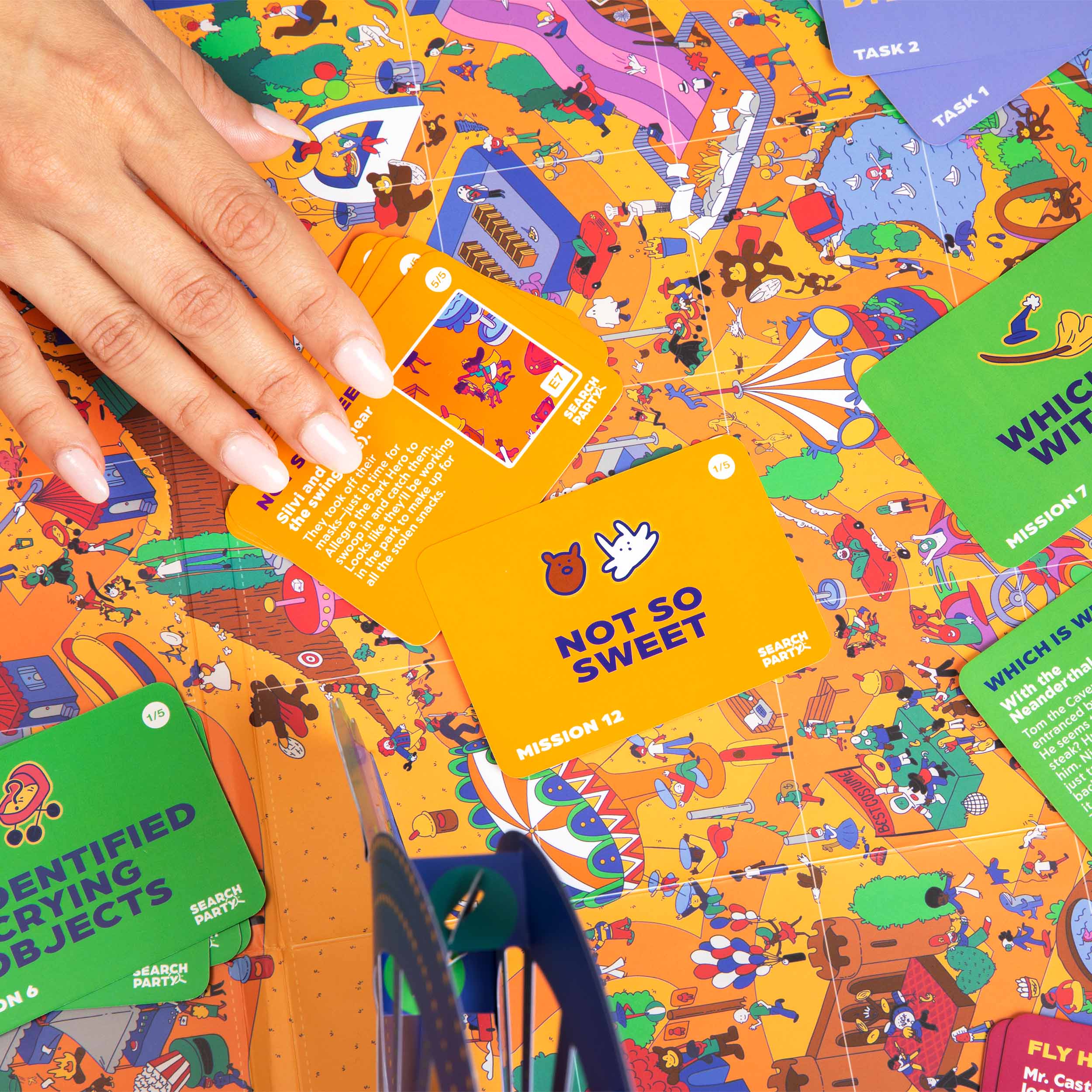 Search Party: Chaos at the Park Family Game