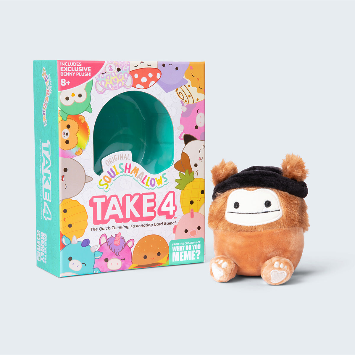 Squishmallows Take4: The Ultimate Family Game for Squishmallows Fans