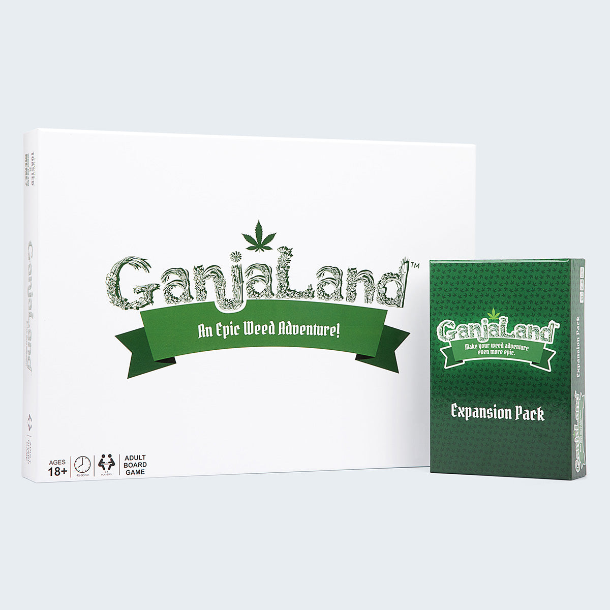 Ganjaland Expansion Pack -- More Cards for the Epic Stoner Board Game