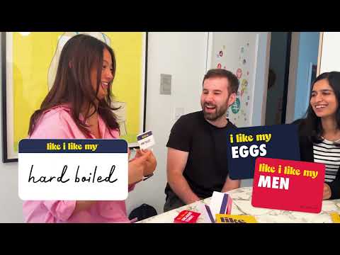 Like I Like My – The Adult Card Game Of Comparing Two Very Different Things