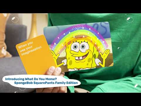 What Do You Meme?® SpongeBob SquarePants Family Edition Card Game