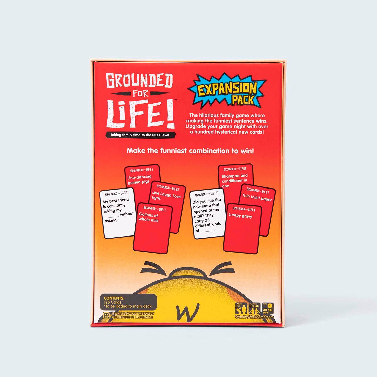 grounded-for-life-expansion-pack-game-box-and-game-play-04-what-do-you-meme-by-relatable