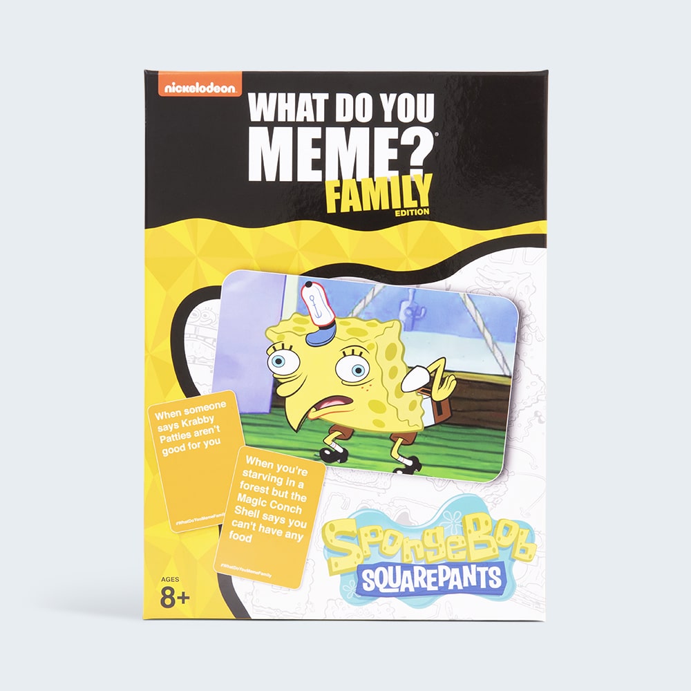 Nickelodeon What Do You Meme? Family- SpongeBob SquarePants Edition 